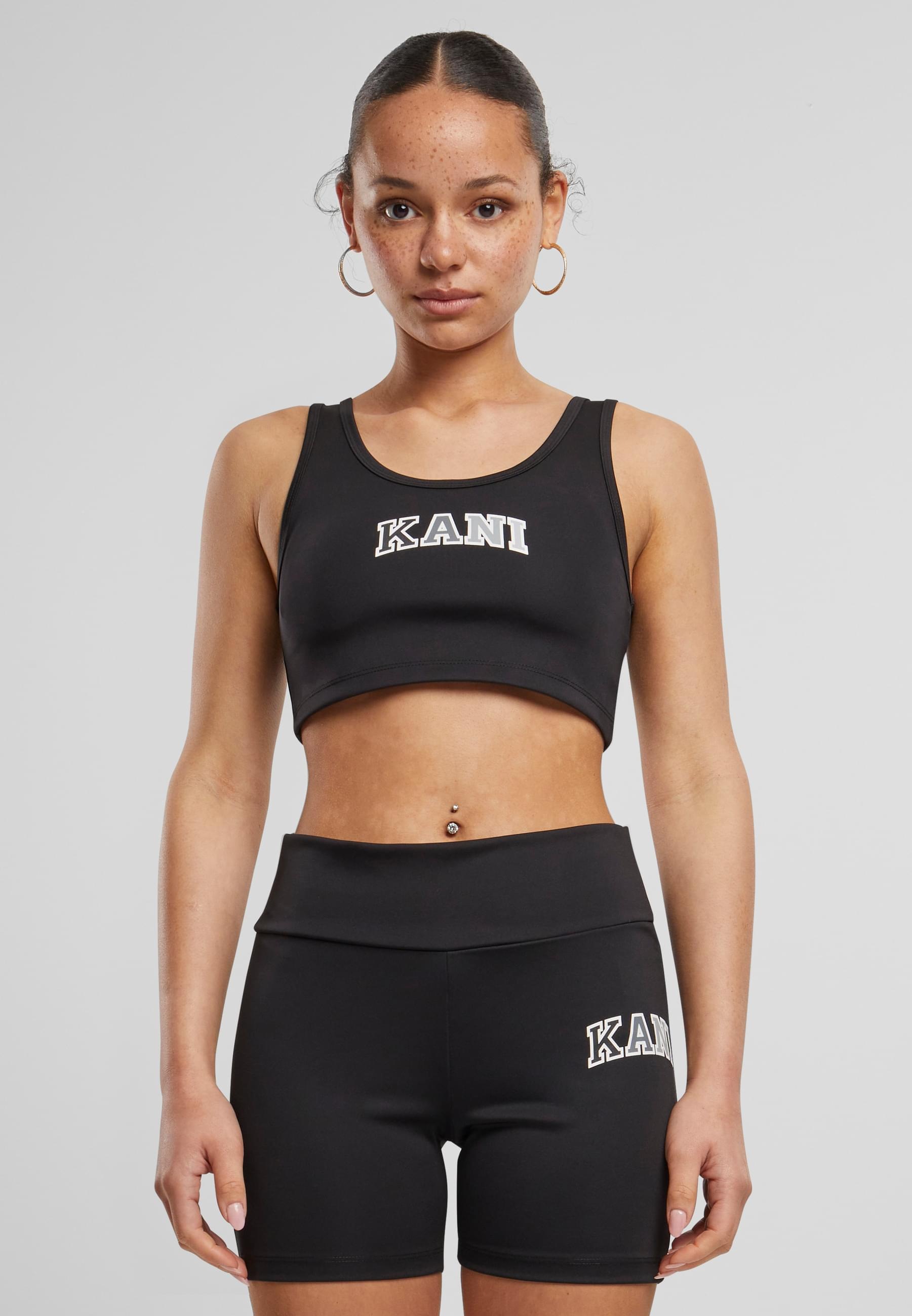 Karl Kani Muskelshirt »Karl Kani Damen KW242-023-3 Karl Kani Small Serif Bustier Top«, (1 tlg.)