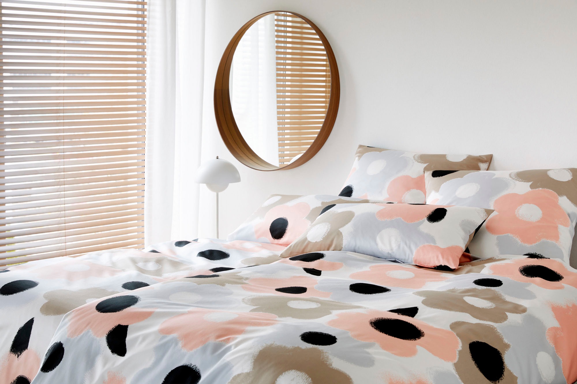 Elegante Bettwäsche "Flowers" 2 Stk. angenehmes Hautgefühl günstig online kaufen