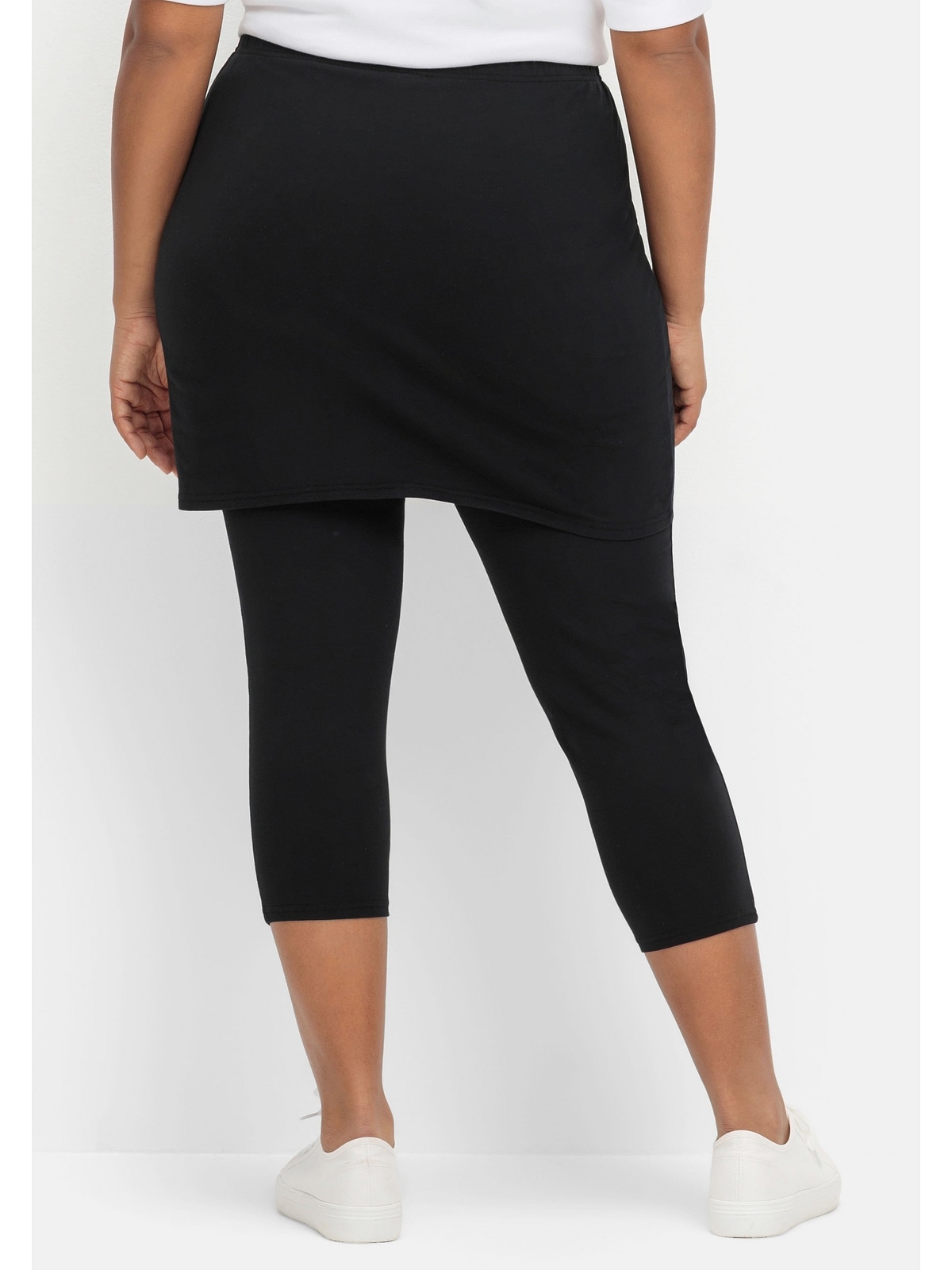 sheego by Joe Browns Leggings »Große Größen«, mit angesetztem Minirock