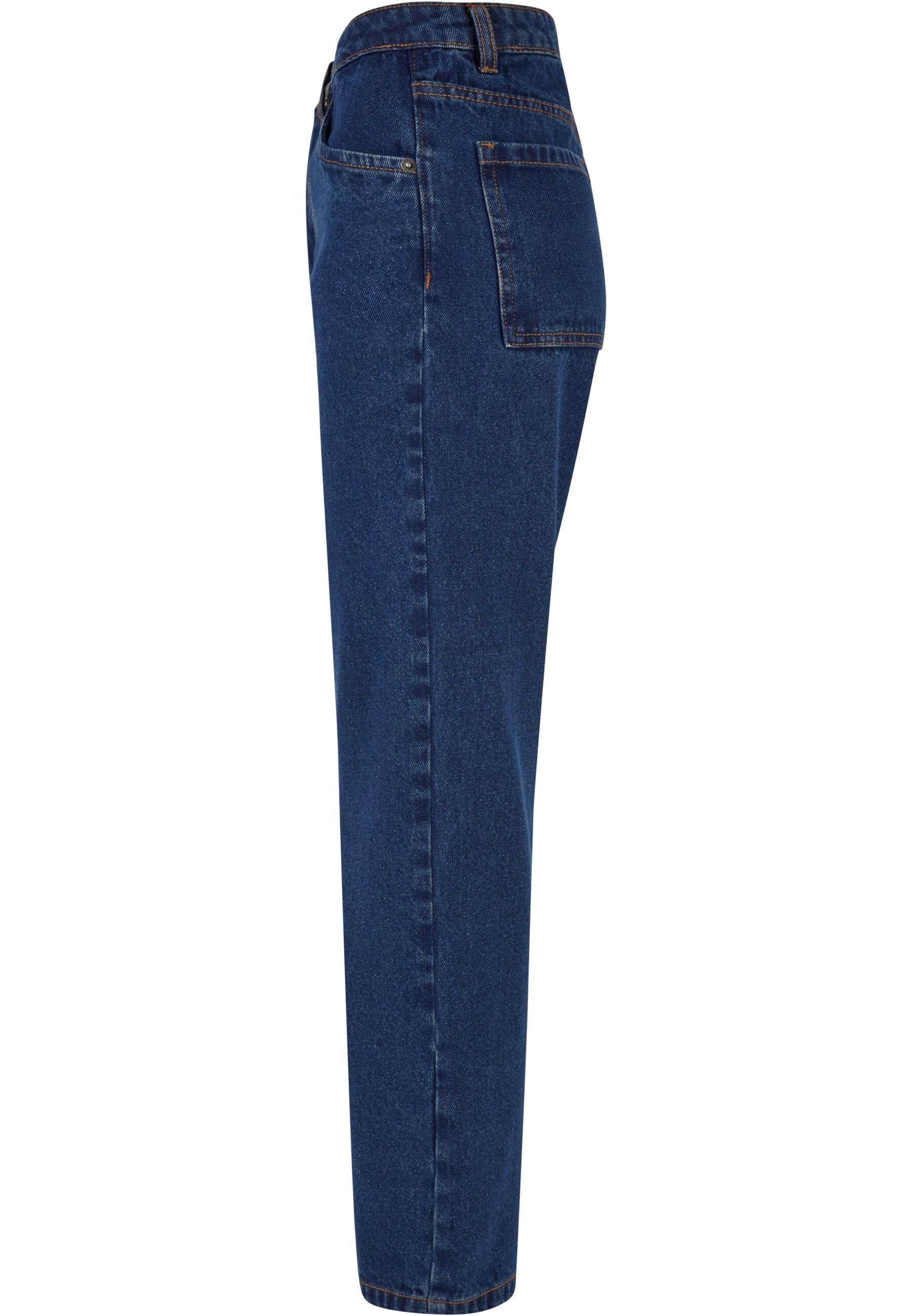 URBAN CLASSICS Bequeme Jeans »Urban Classics Damen Ladies Cropped Straight Leg Denim Pants«