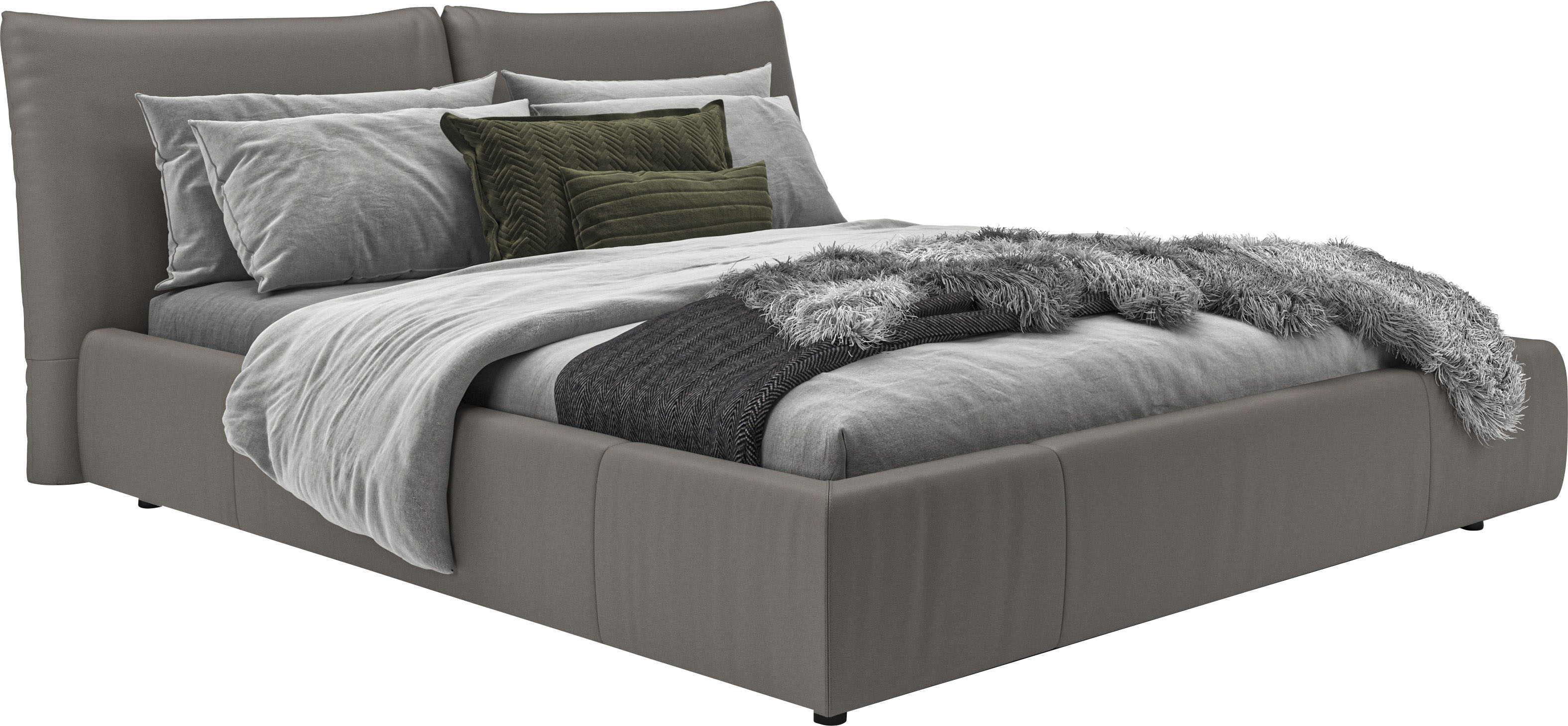 Home affaire "Priora in 4 Breiten bis 200cm" auch in NaturLEDER, Cord, belastbar bis 280kg, auch Überlänge 220 cm