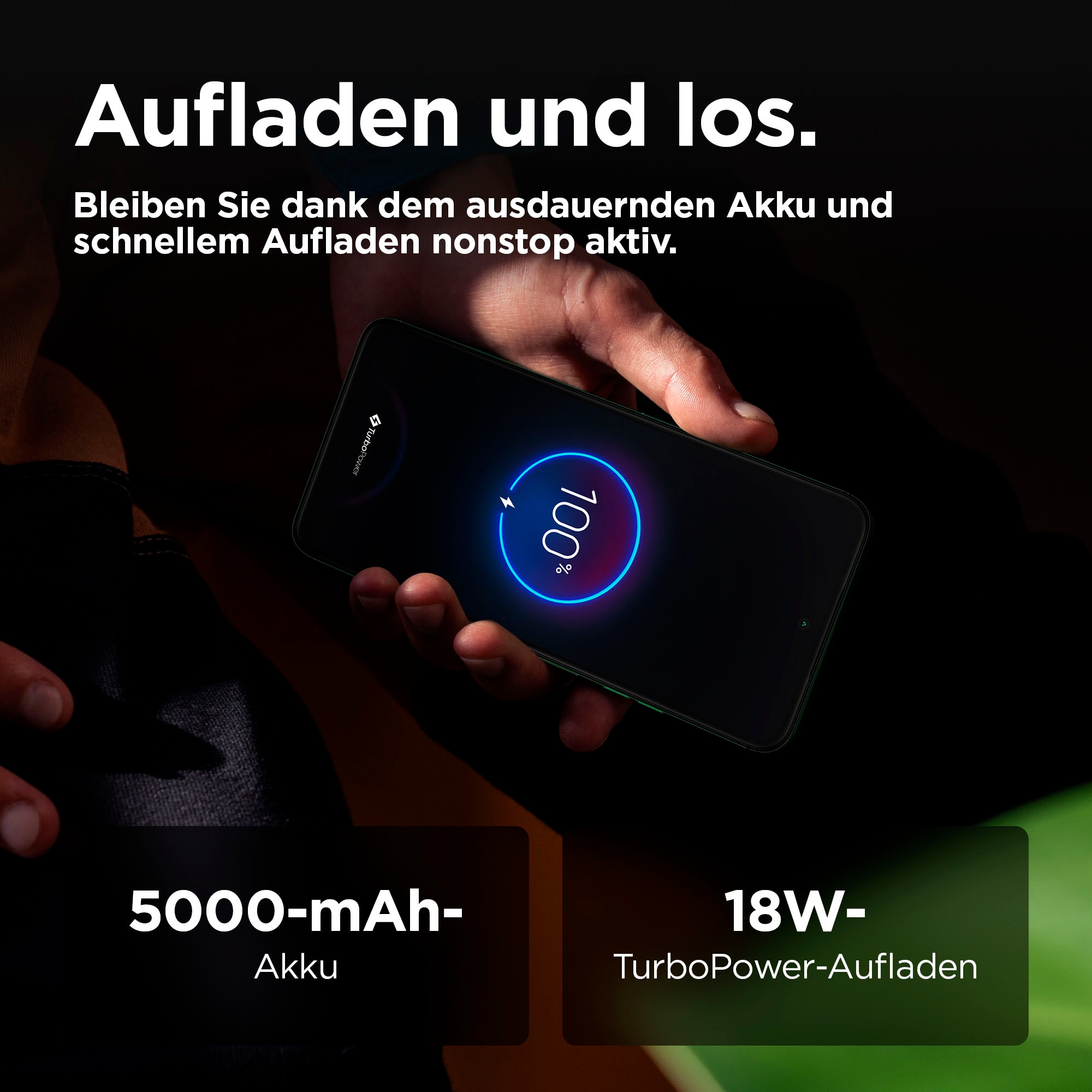 Motorola Smartphone »moto g35 5G + moto buds«, Leaf Green