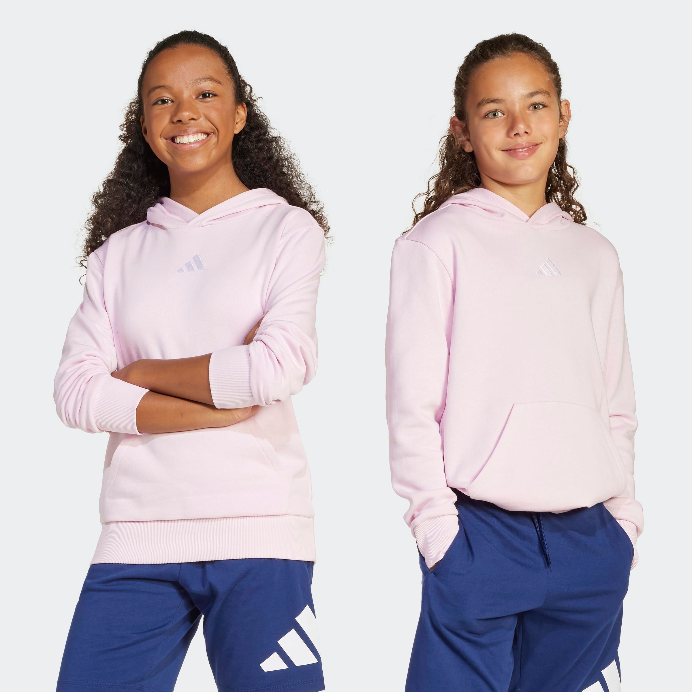 adidas Sportswear 1100000002199 "ESSENTIALS KIDS HOODIE", für Kinder, mit Kapuze, ohne Verschluss