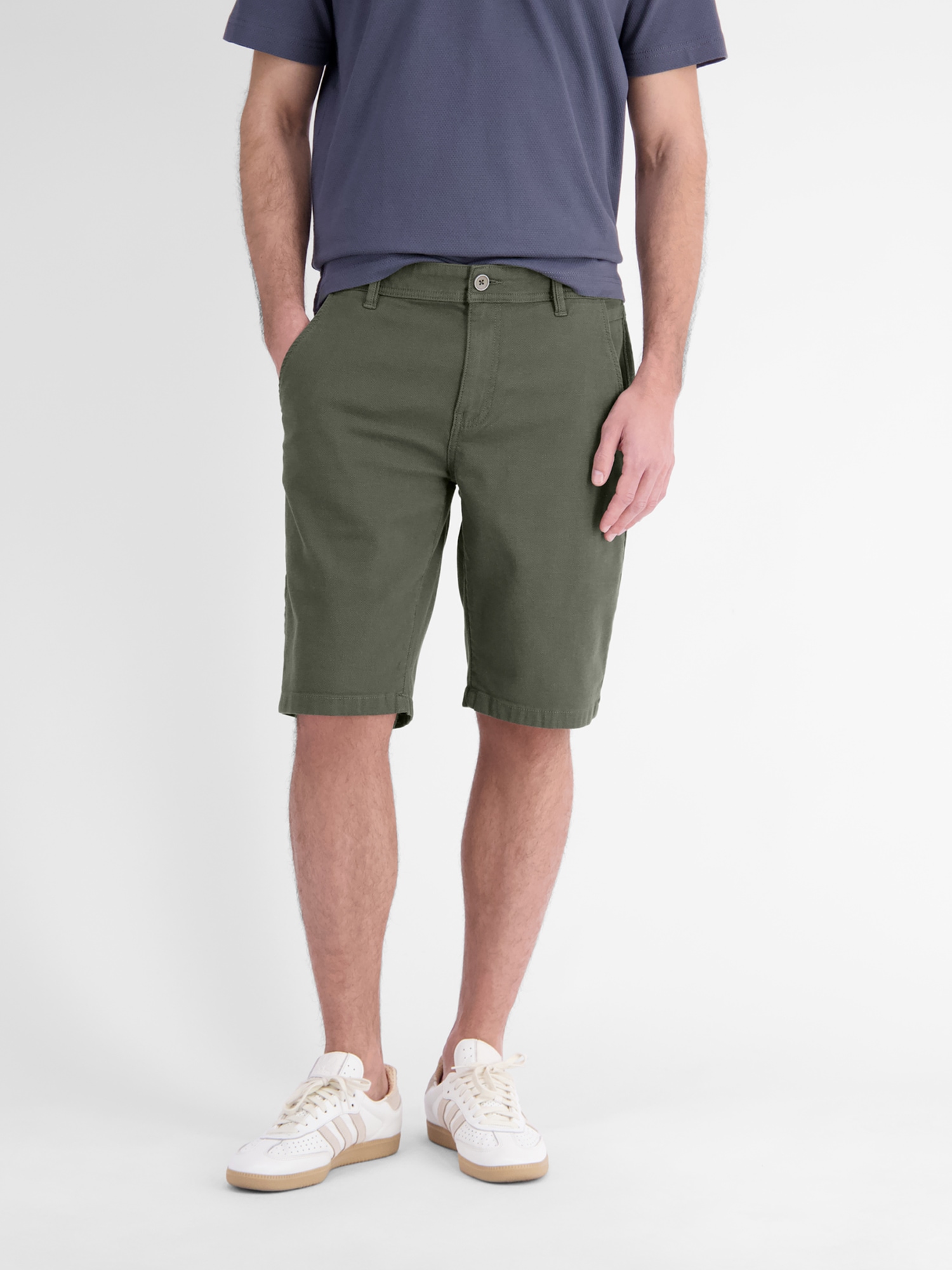 LERROS Shorts "Bequeme Shorts aus griffiger Baumwolle mit Stretchanteil"