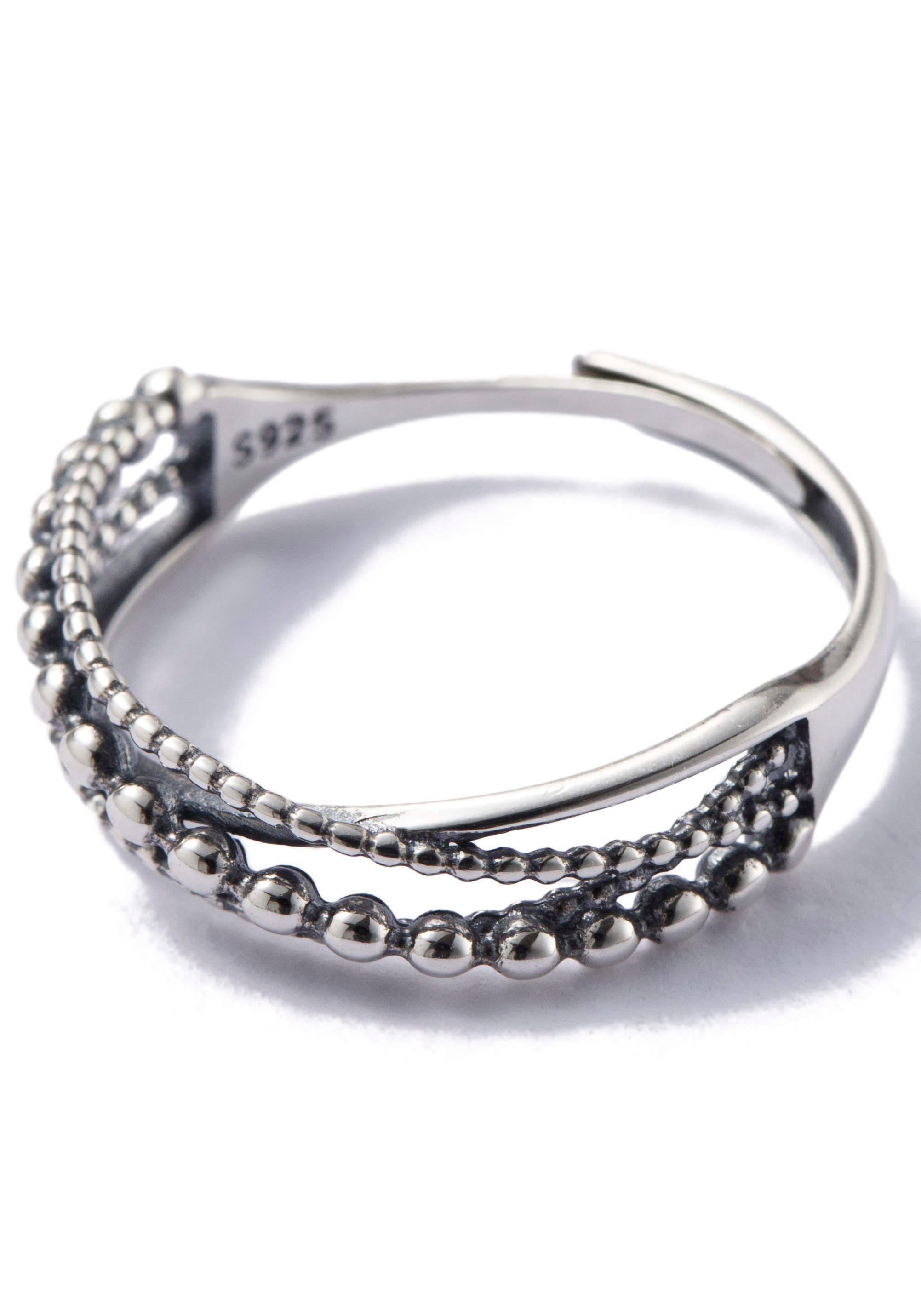 Firetti Fingerring »Schmuck Geschenk Silber 925 Silberring Anti-Stress«, Made in Germany