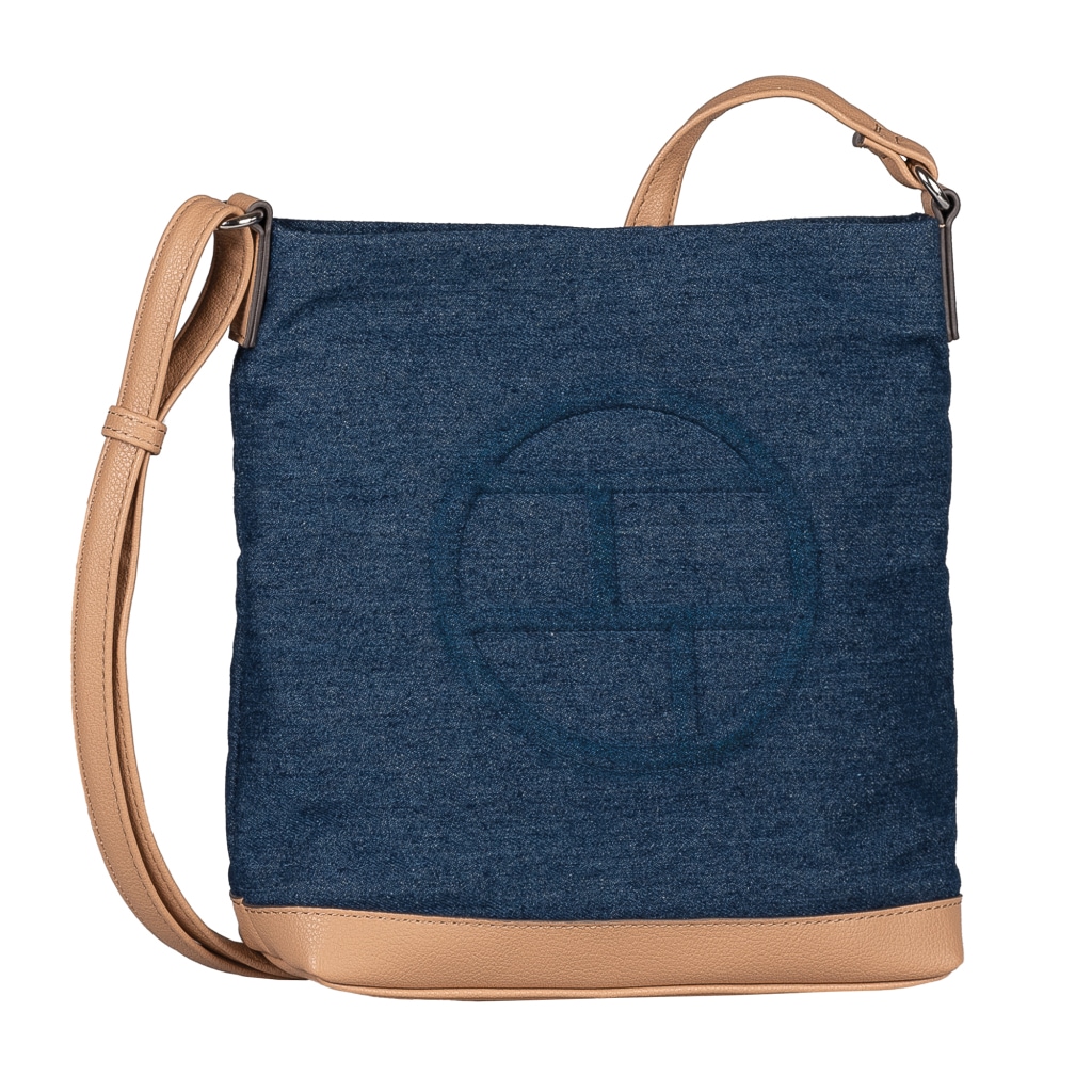 Tom Tailor Umhängetasche "Gilda" Damen Schultertasche In Sommerlichem Streifen-Look