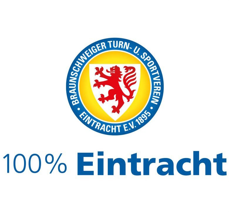 Wall-Art »Eintracht Braunschweig 100%«, St.) kaufen | Wandtattoo BAUR (1