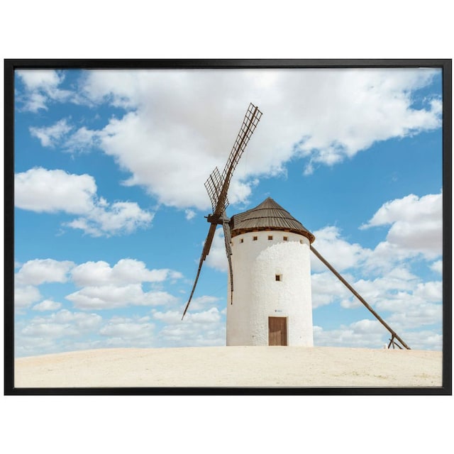 BAUR Wandposter »Windmühlen Poster Don Quijote bestellen Poster, Gebäude, Wandbild, Wall-Art St.), (1 Bild, | Spanien«,