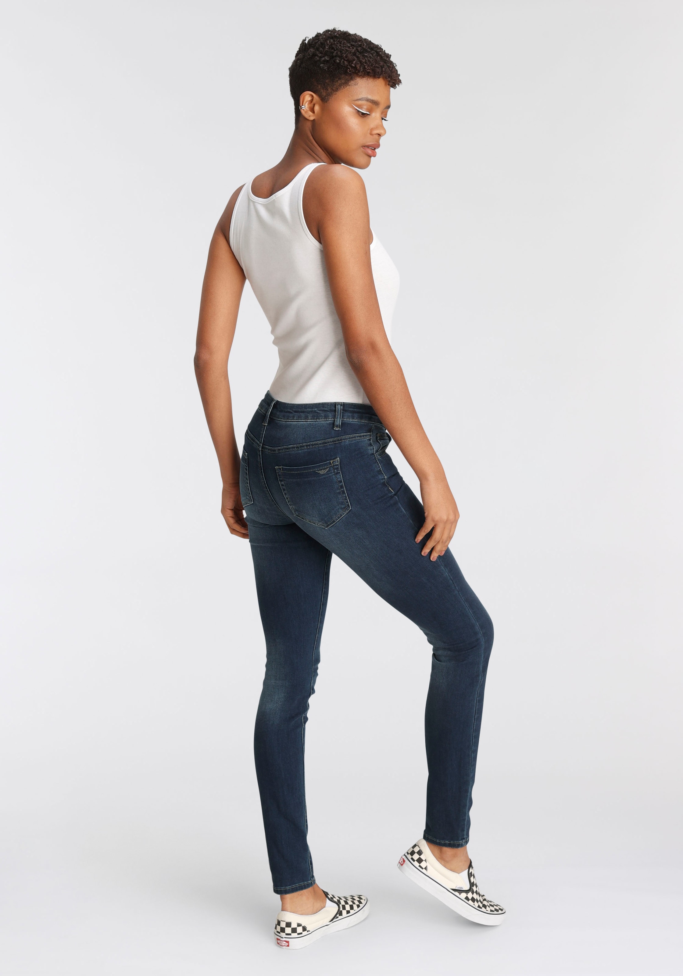 Arizona Skinny-fit-Jeans BAUR Waist bestellen Mid »Ultra-Stretch«, 