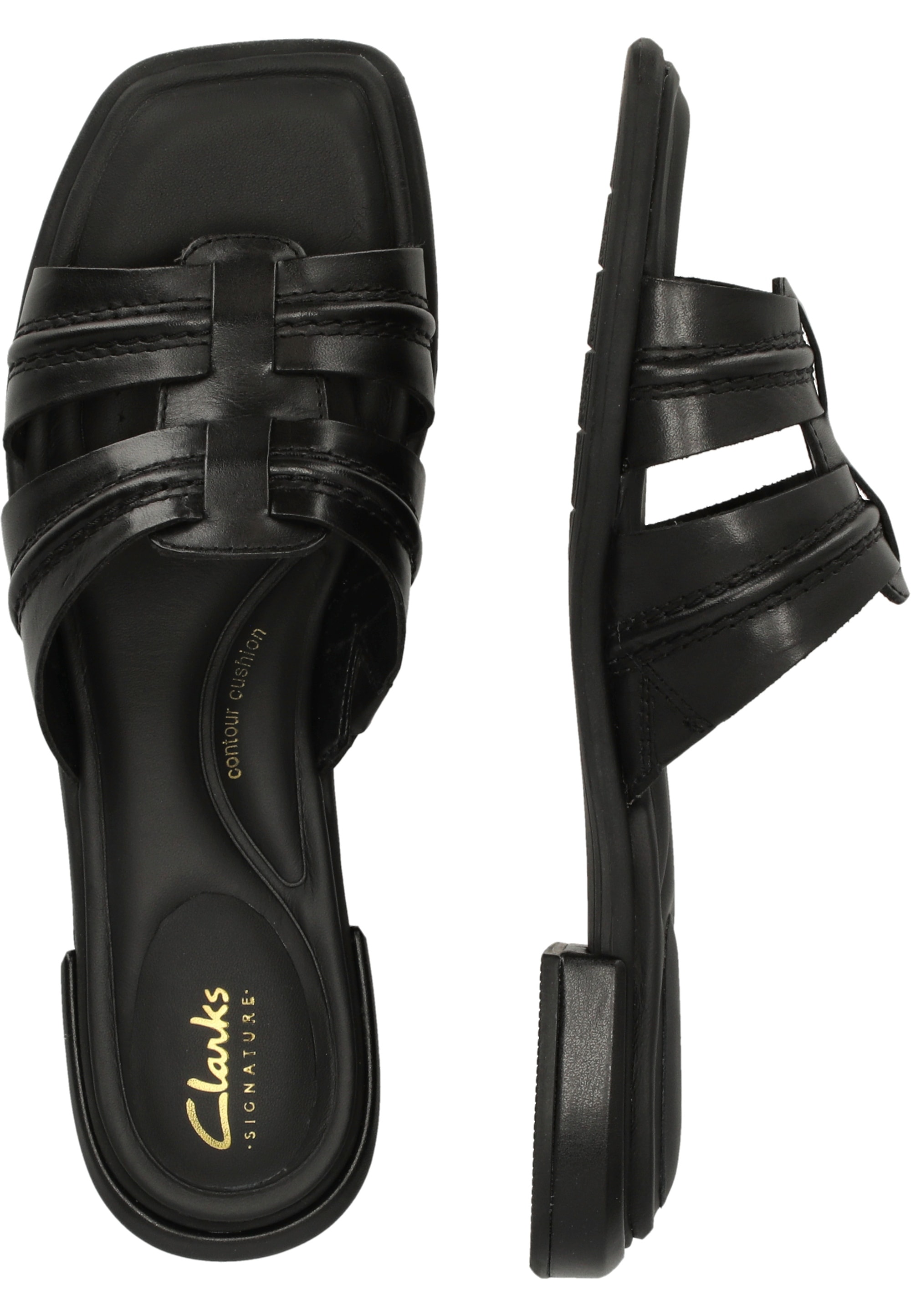 Clarks Sandale »Ariany«, mit moderner, quadratischer Spitze