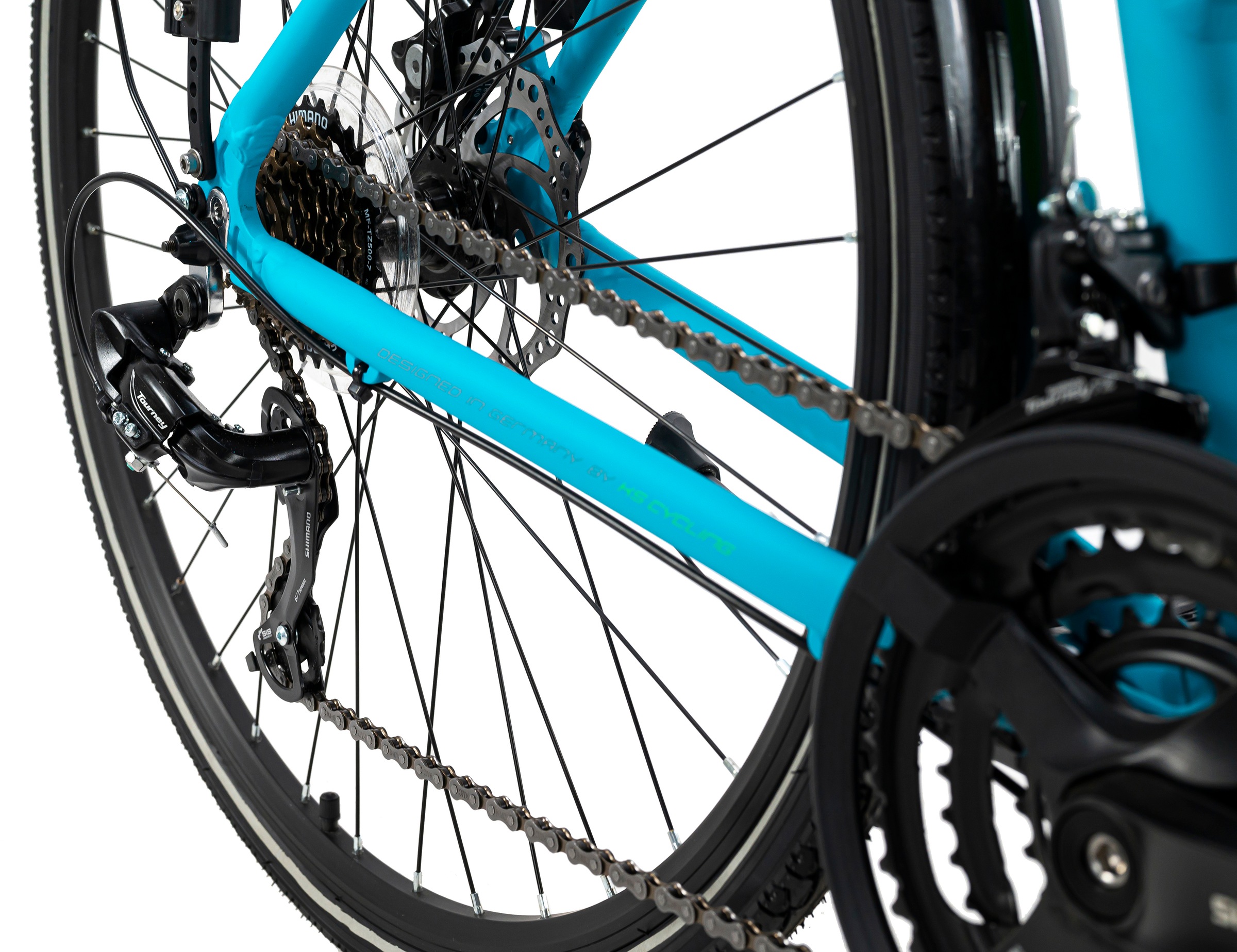 KS Cycling Trekkingrad »Antero«, 21 Gang, Shimano, Torney Schaltwerk, Kettenschaltung
