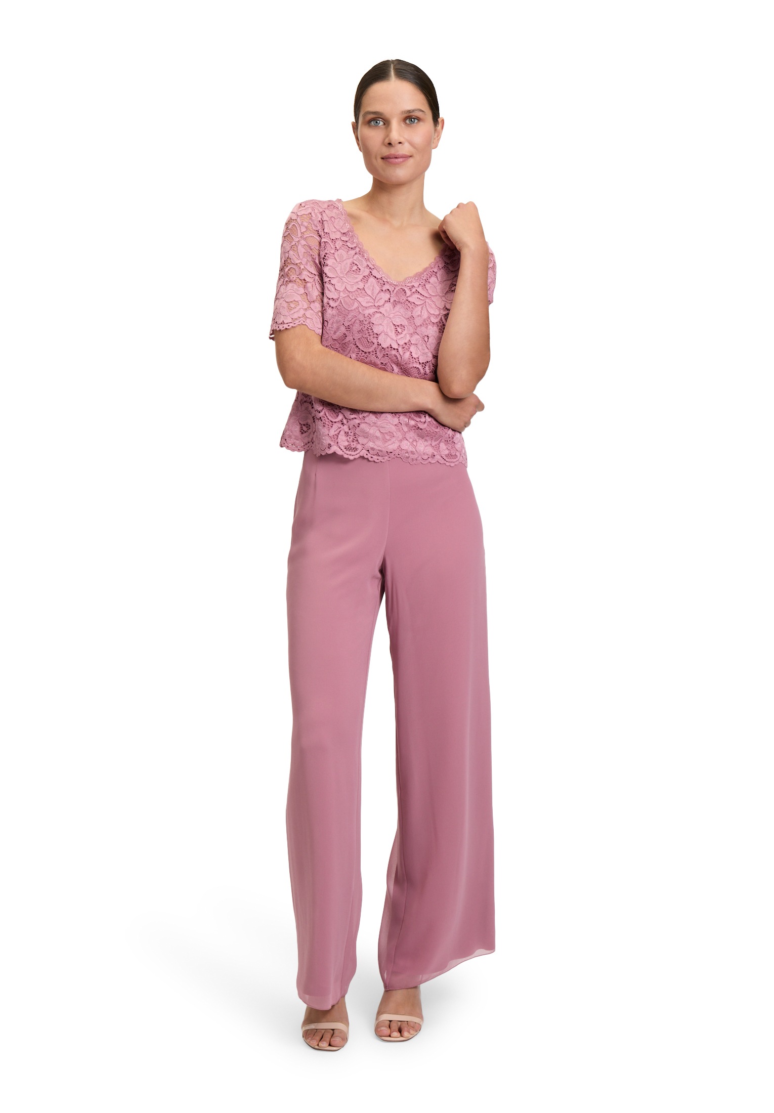 Vera Mont Spitzenbluse »Vera Mont Spitzentop mit Spitzenkante«
