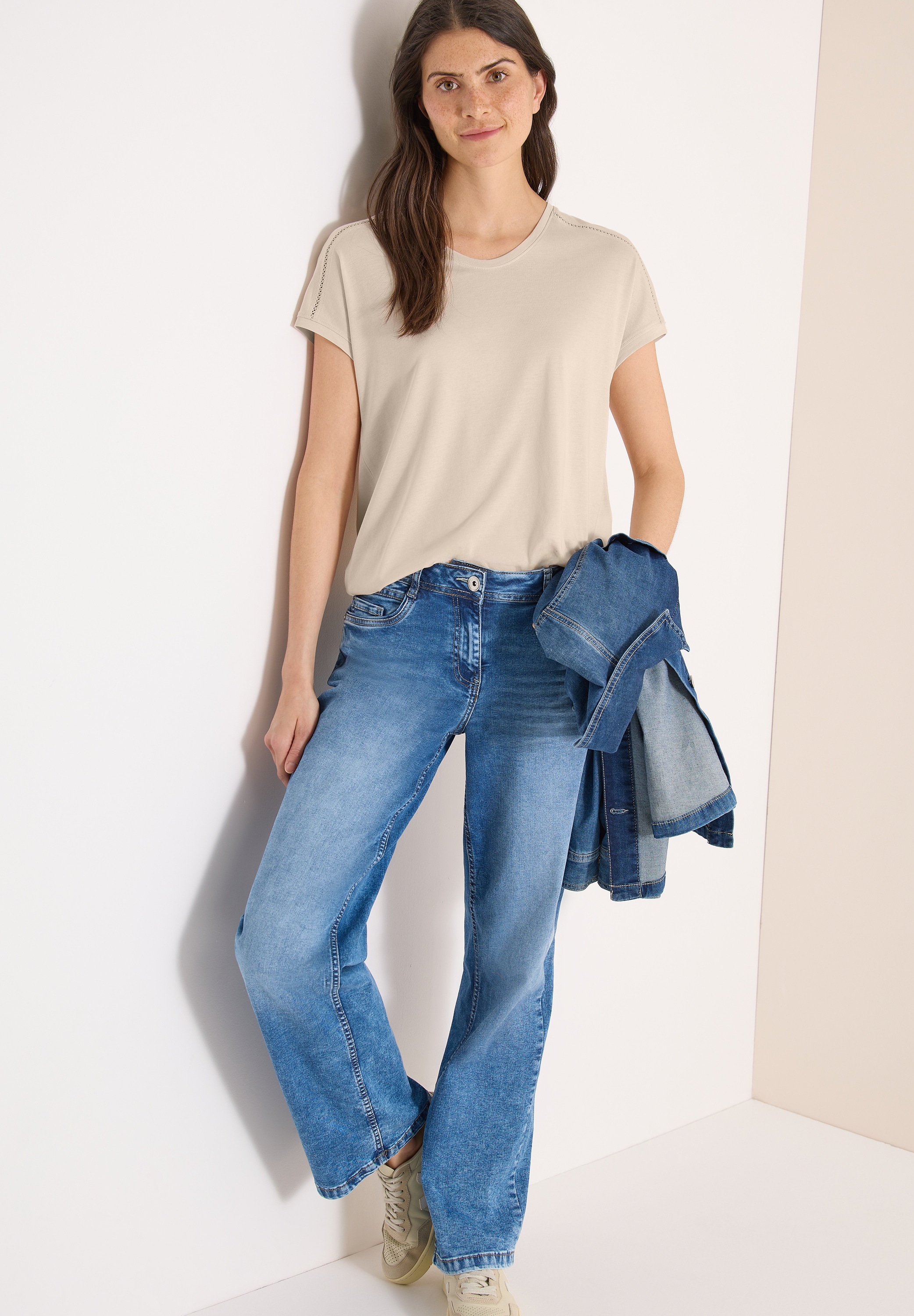 Cecil T-Shirt mit elastischem Bund