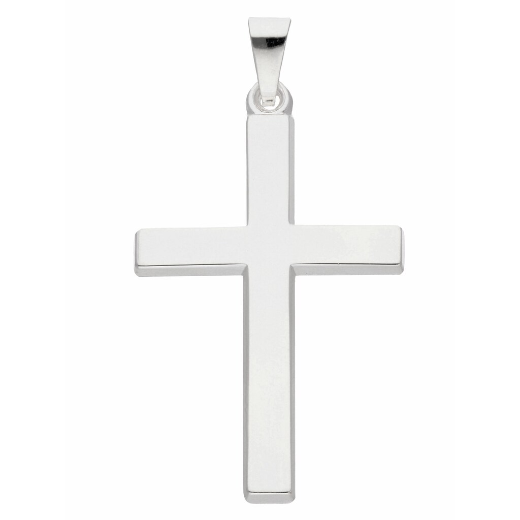 Adelia´s Kettenanhänger »Damen & Herren Silberschmuck 925 Silber Kreuz Anhänger«