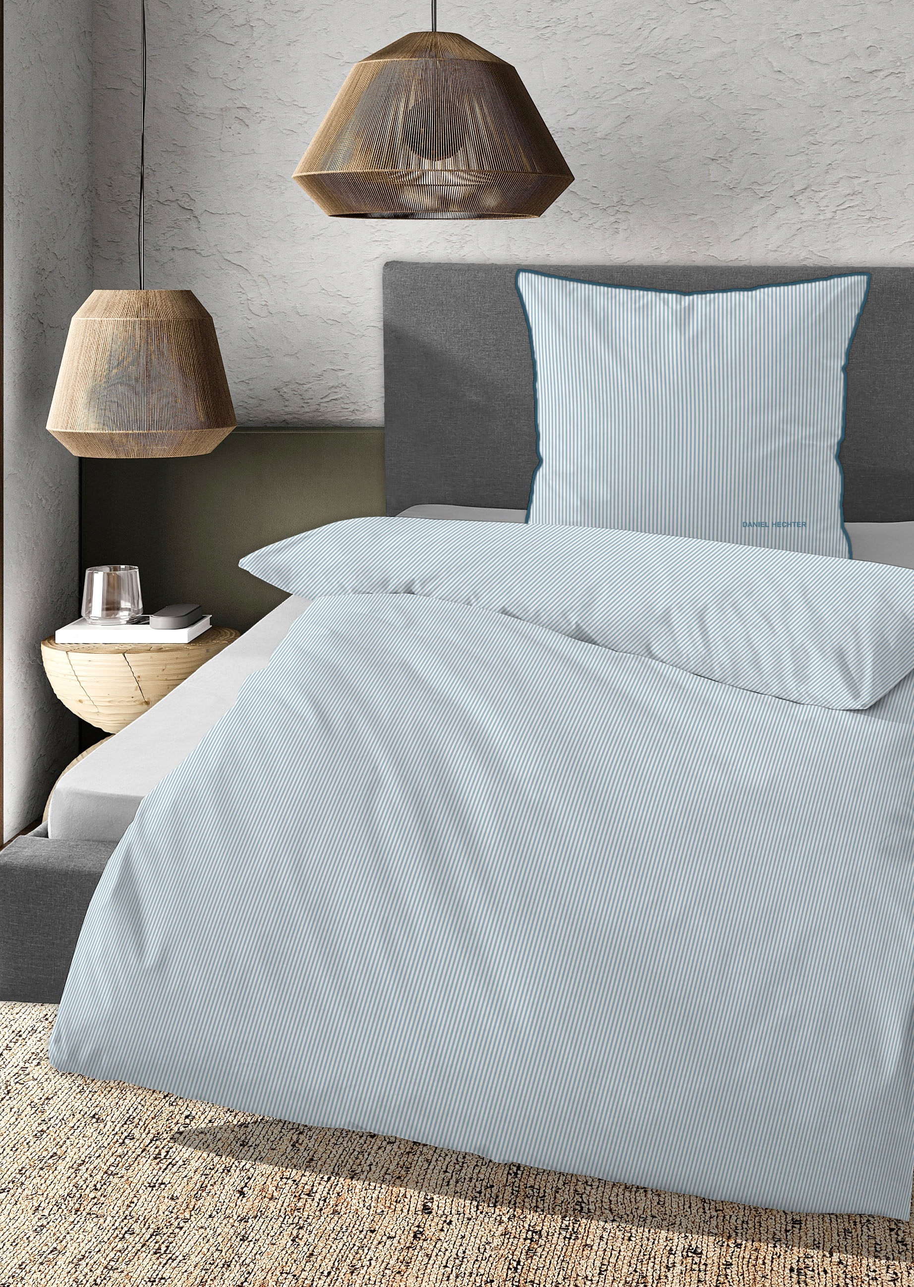 Daniel Hechter Bettwäsche "0061304" 2 Stk. feiner Glanz+weicher Griff, 100% günstig online kaufen