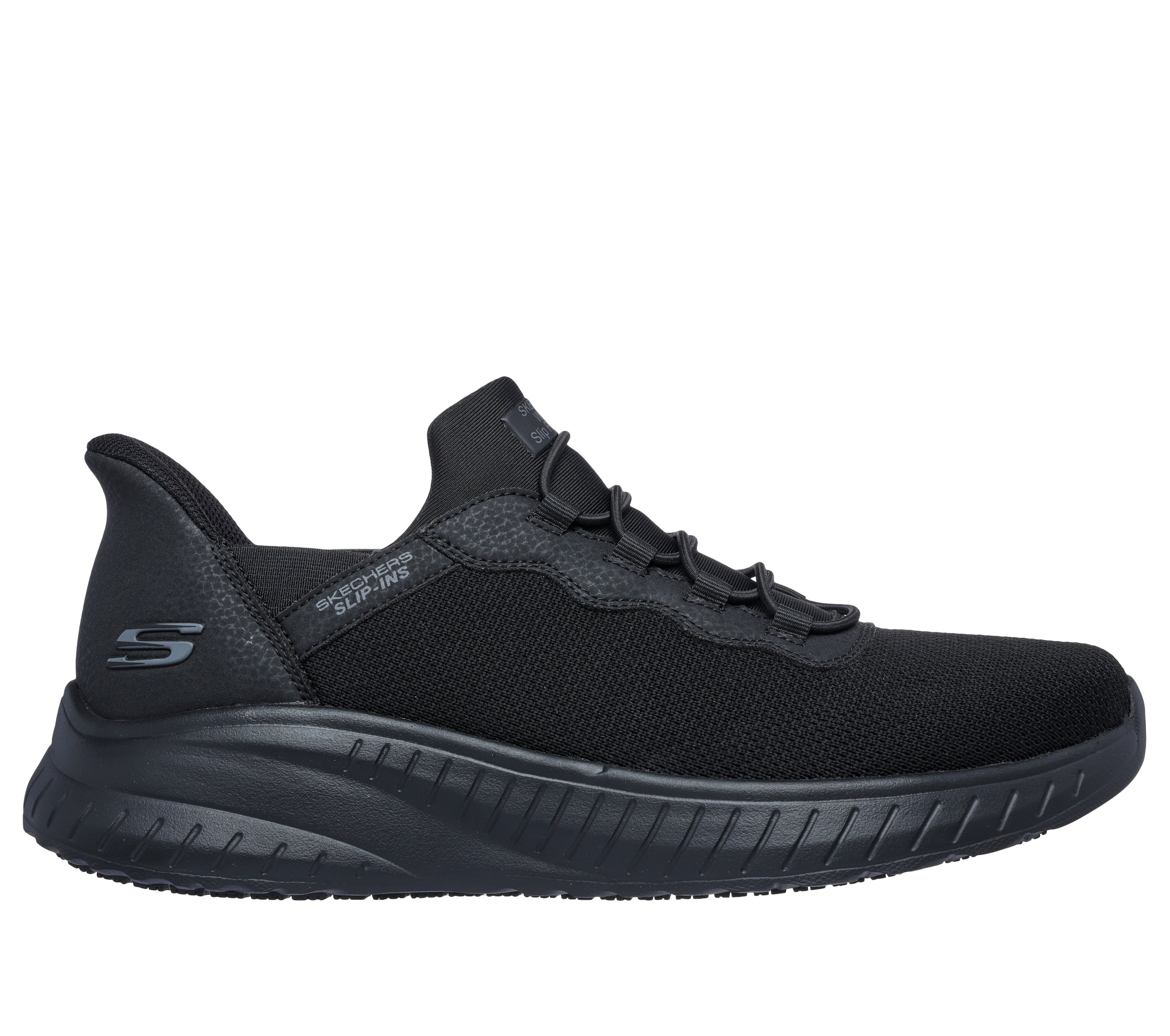 Skechers Berufsschuh »SQUAD CHAOS SR-STIVIG«  Slip-on Sneaker für den Arbeitsalltag, Maschinenwäsche