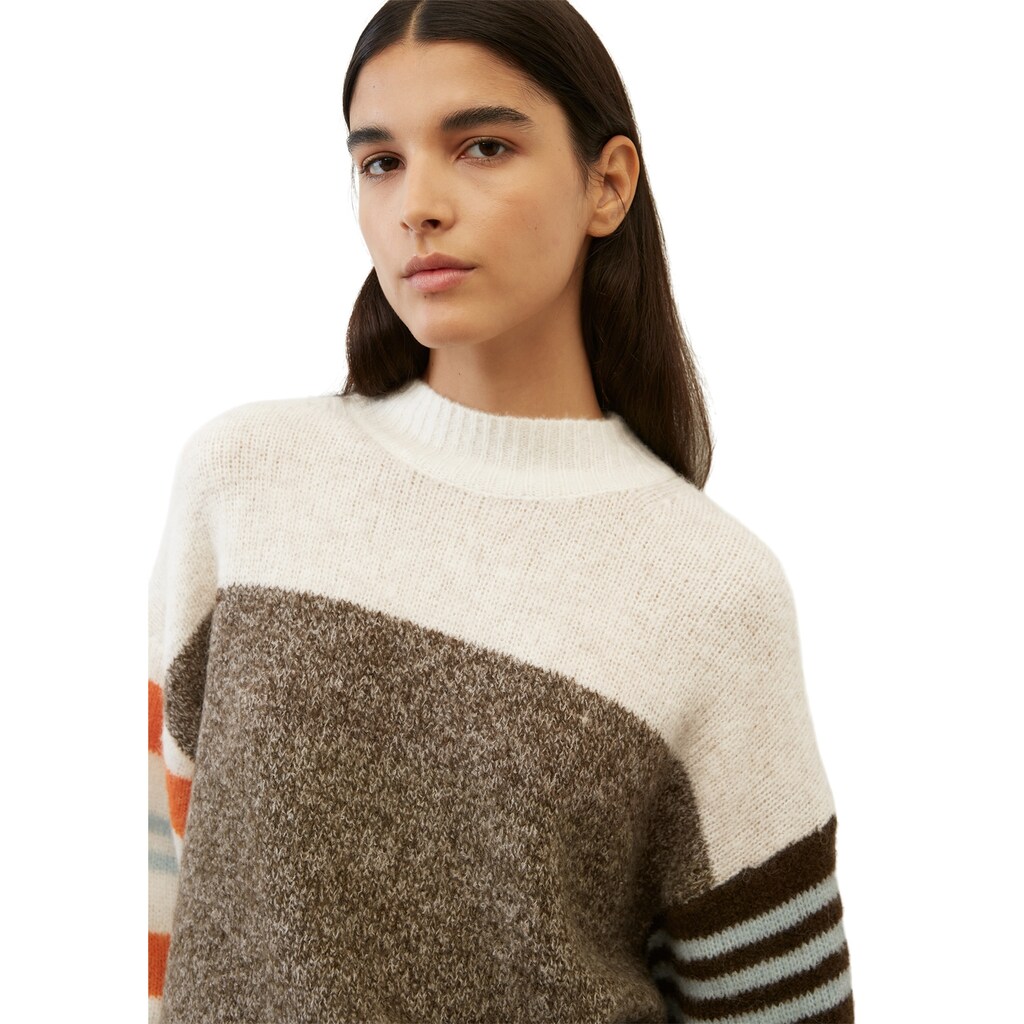 Marc O'Polo Strickpullover »mit kuscheliger Alpaka-Wolle«