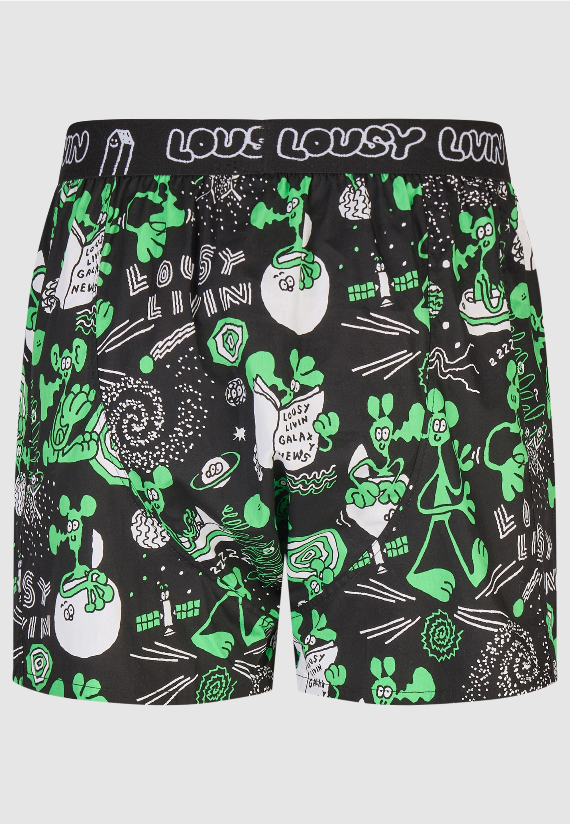 Lousy Livin Boxershorts »2Pack Boxershorts Outer Weedy«, 2er-Pack im lockeren Schnitt