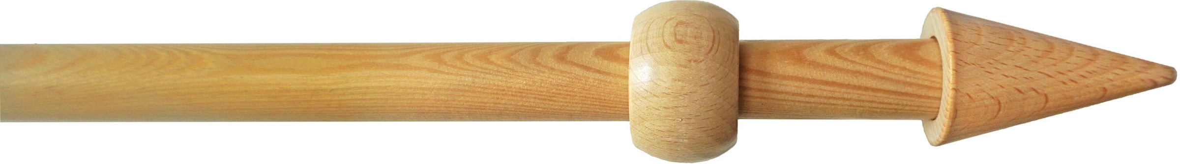 GARESA Gardinenstange »Verena«, 1 läufig-läufig, Fixmaß, Fixlänge 200 cm, mit Ringe
