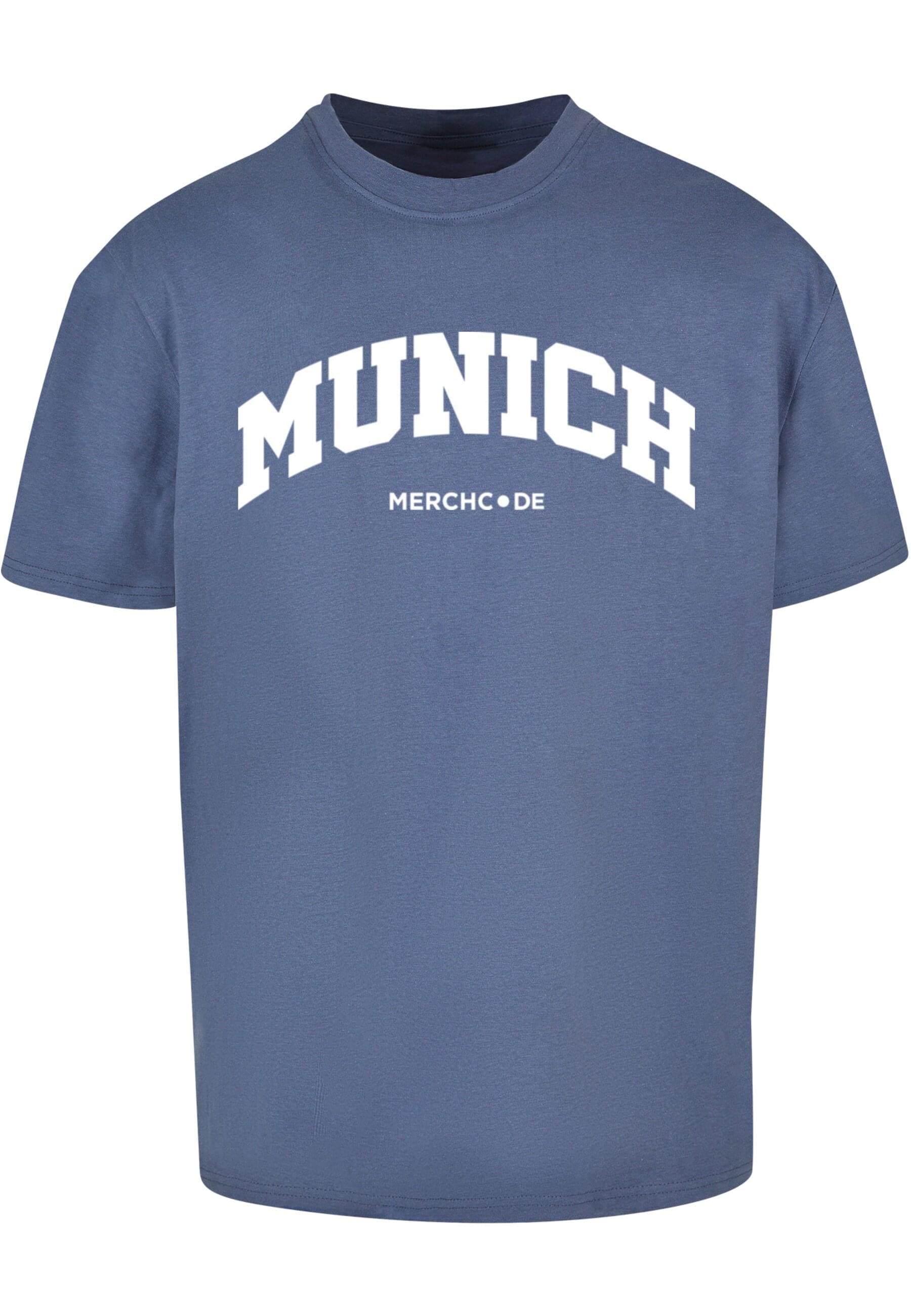 Merchcode T-Shirt "Merchcode Herren Munich Wording - Heavy Oversize Tee" günstig online kaufen