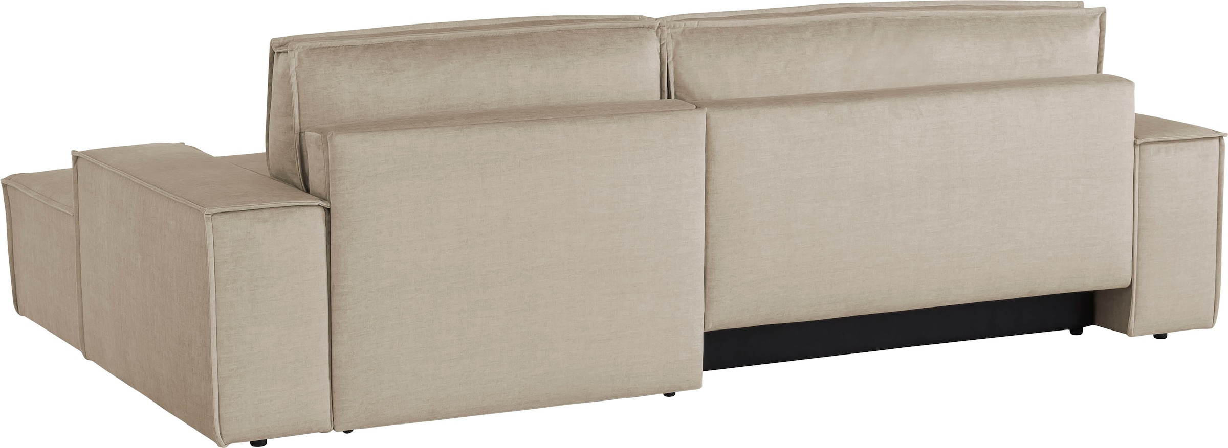 Ecksofa SHERWOOD Schlafsofa, mit Bettkasten, Cord-Bezug