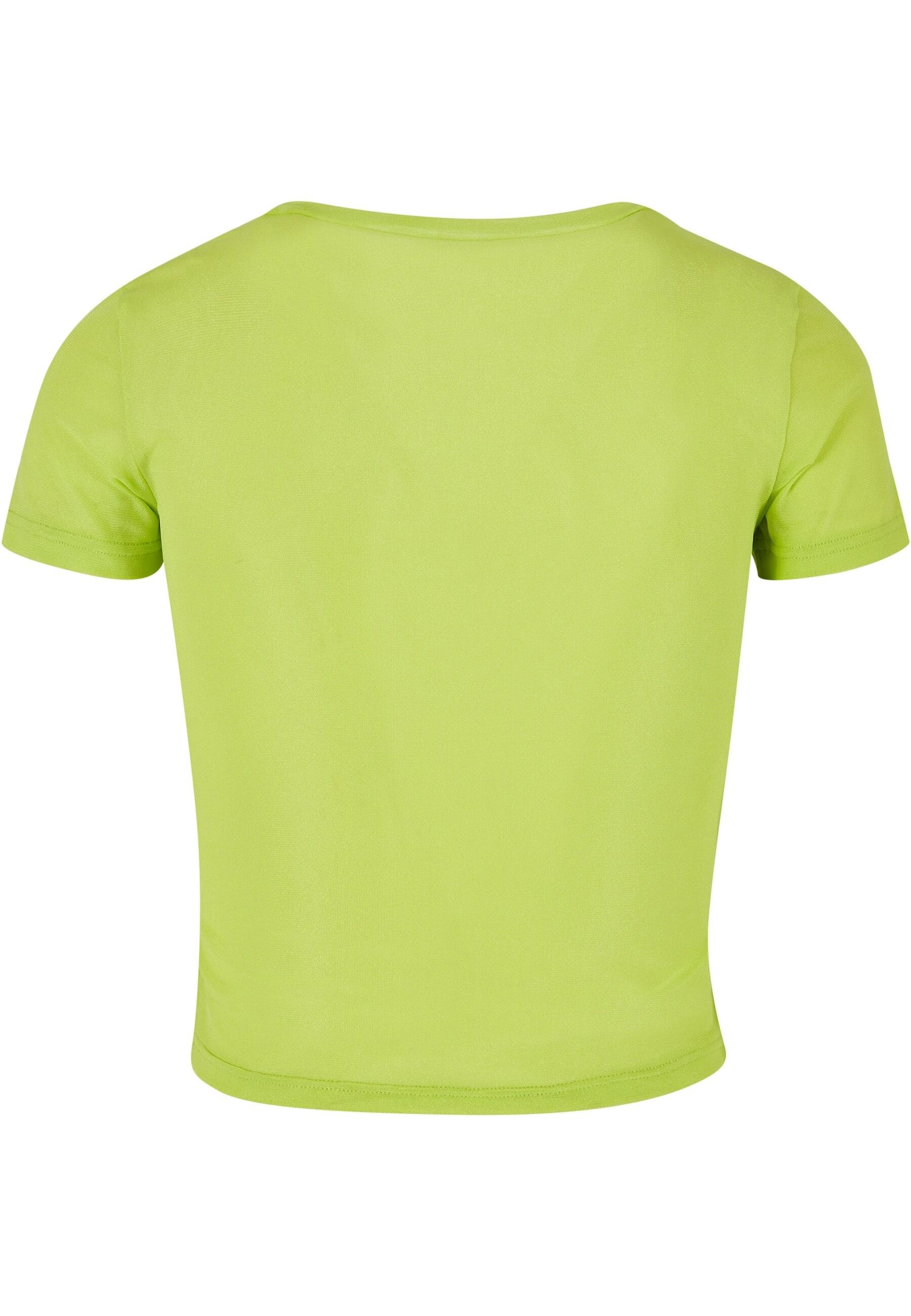 URBAN CLASSICS T-Shirt "Urban Classics Damen Ladies Short Mesh Tee" 1 Stk. günstig online kaufen