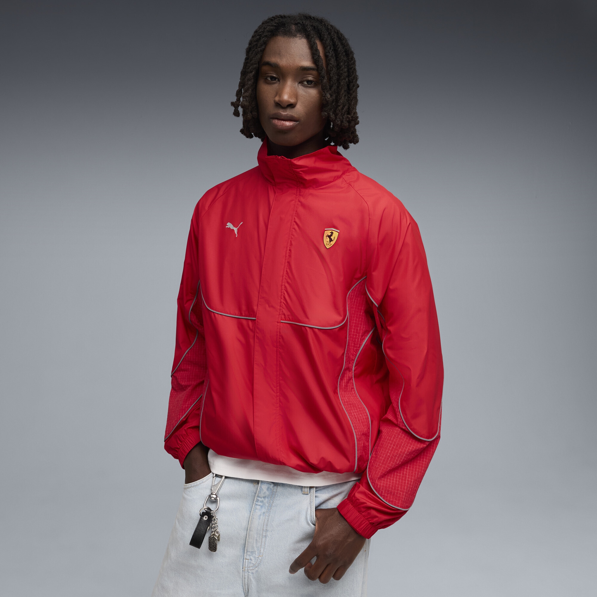 PUMA Trainingsjacke »Scuderia Ferrari PUMATECH-X Jacke Herren«