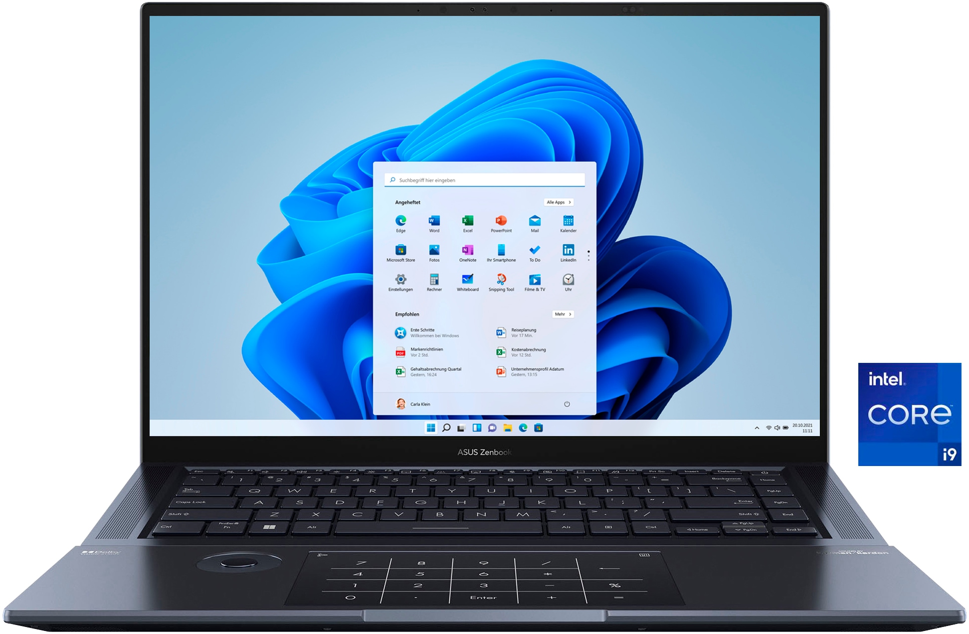 Notebook »Zenbook Pro 16X OLED UX7602VI-MY034W«, 40,6 cm, / 16 Zoll, Intel, Core i9,...