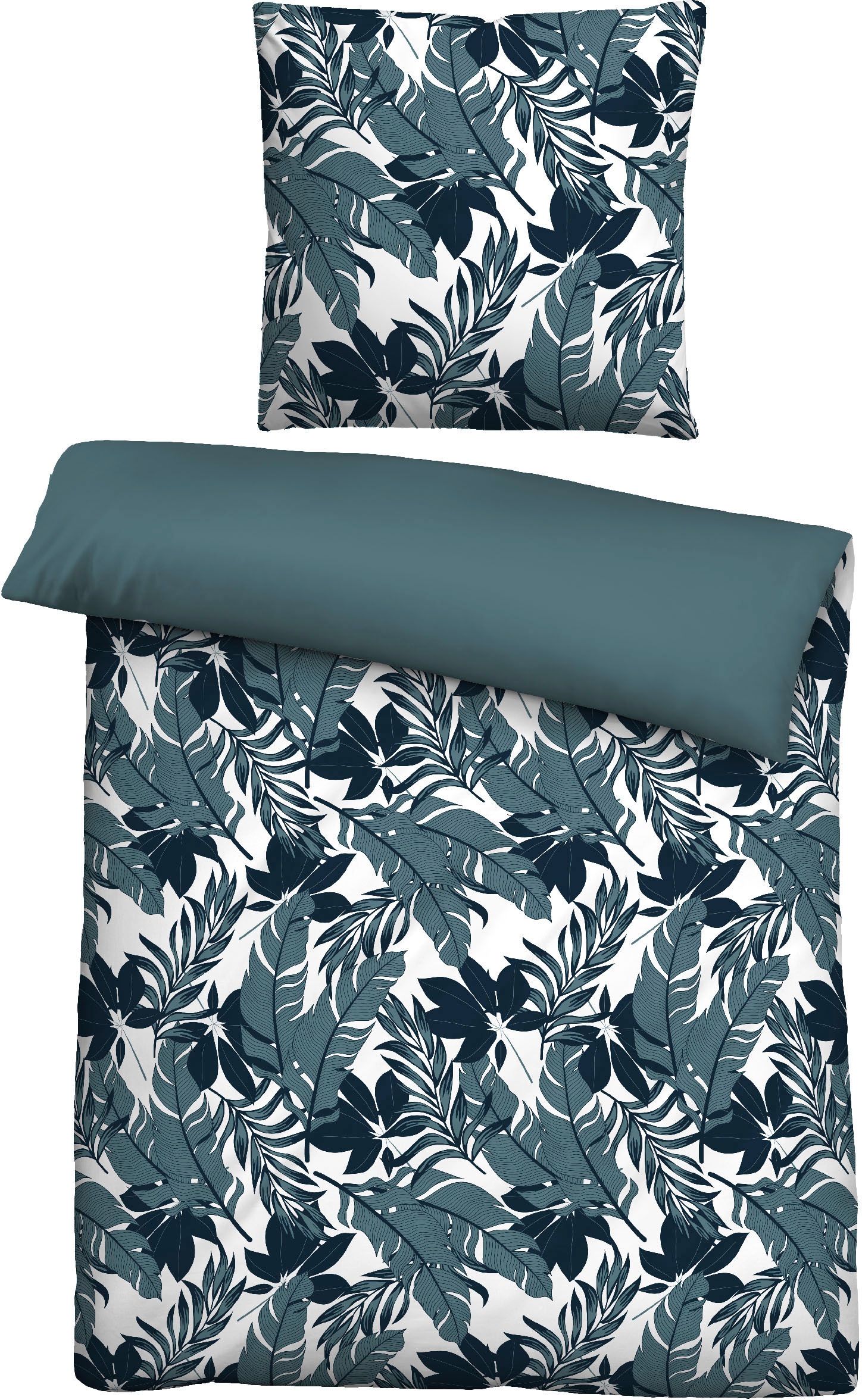 Castell - Markenbettwäsche Wendebettwäsche "Charlotte" 2 Stk. feiner Glanz, günstig online kaufen