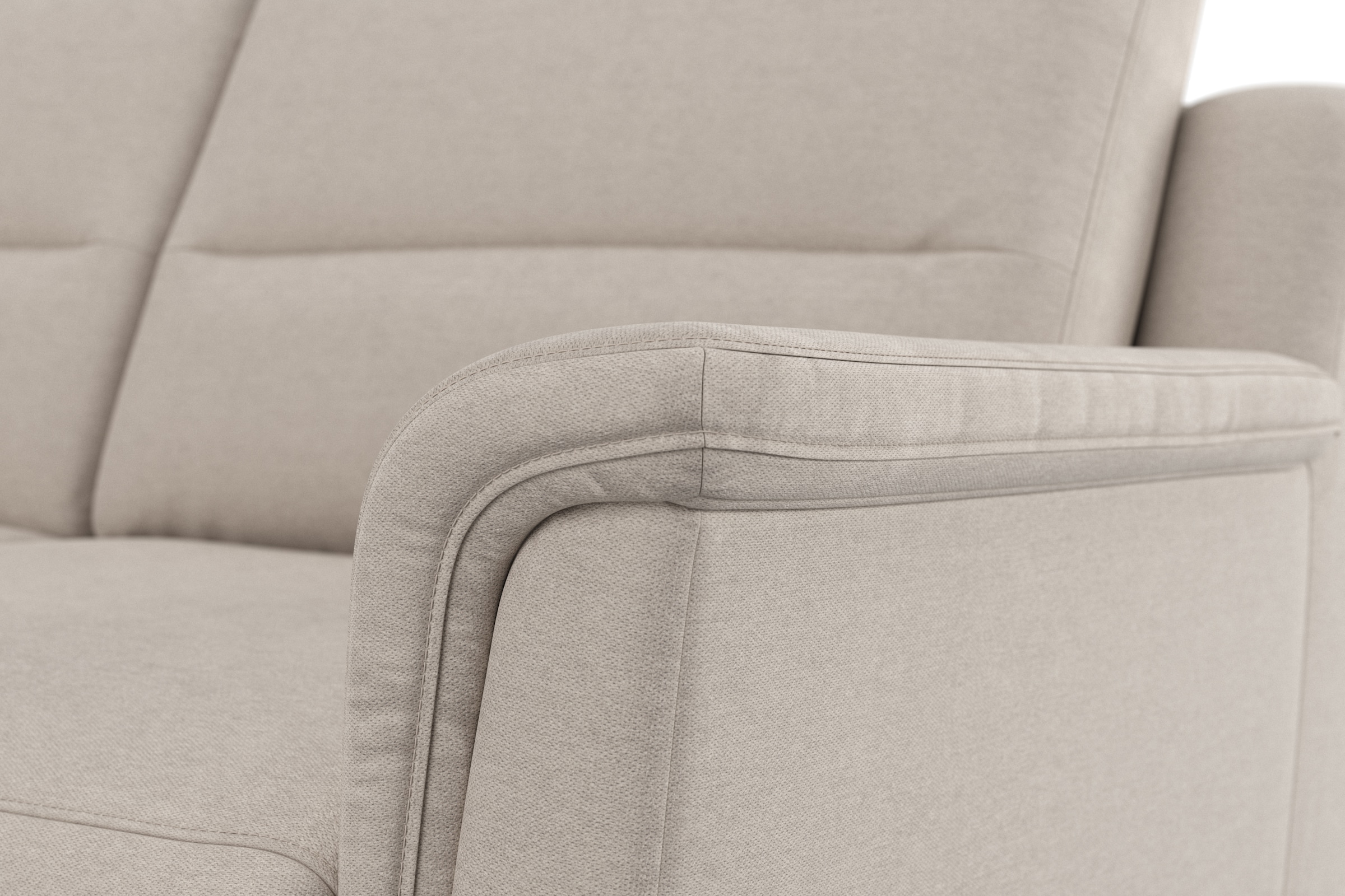 sit&more Ecksofa »Farö L-Form«, inklusive Federkern, wahlweise mit Bettfunktion und Bettkasten
