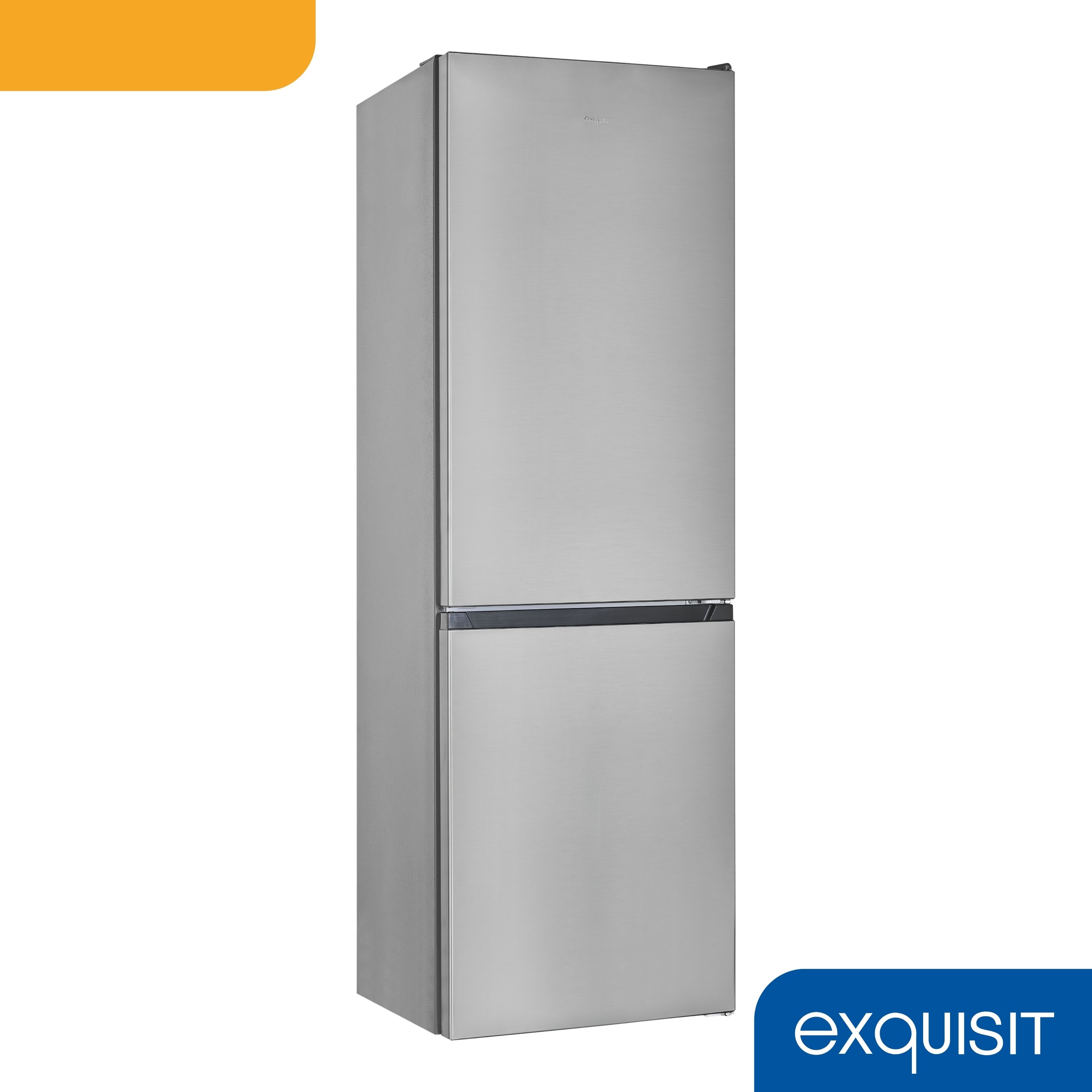 exquisit Kühl-/Gefrierkombination KGC320-100-NF-010A inoxlook "KGC320-100-N günstig online kaufen