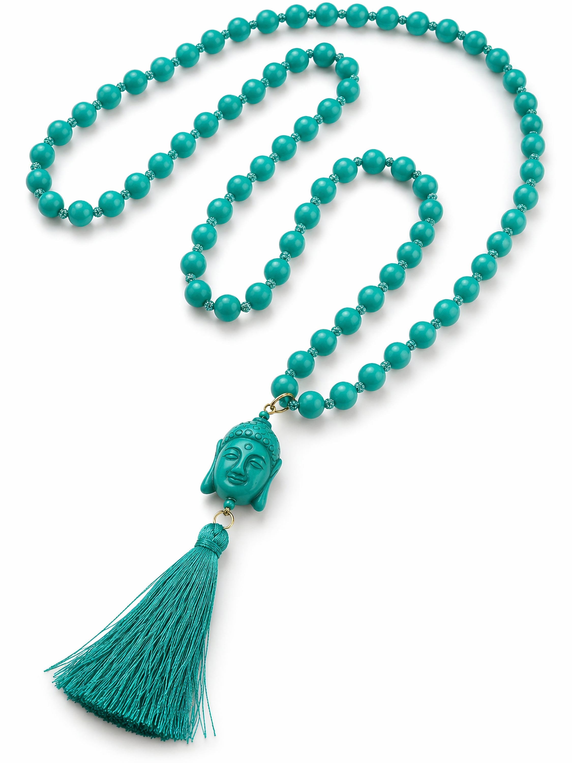COLLEZIONE ALESSANDRO Lange Kette »Nepal« mit echten Glasperlen