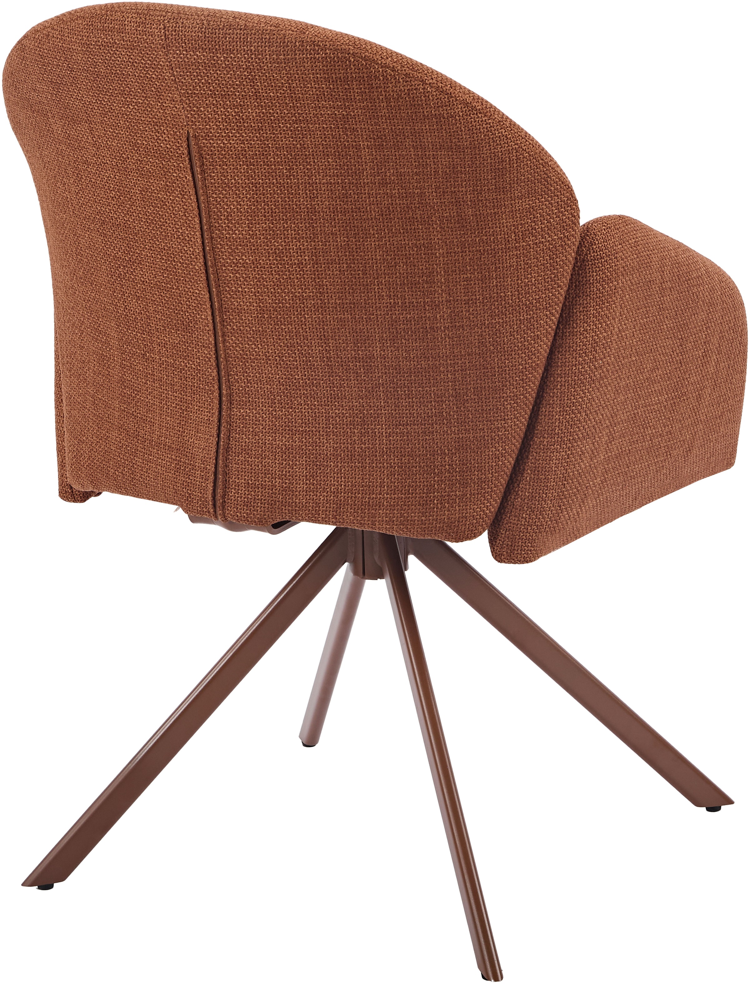 HELA Armlehnstuhl »HOLLY« (Set) 2 Stk.360° drehbar, Armlehnen, Gestell angepasst, Swing Back Komfortrücken