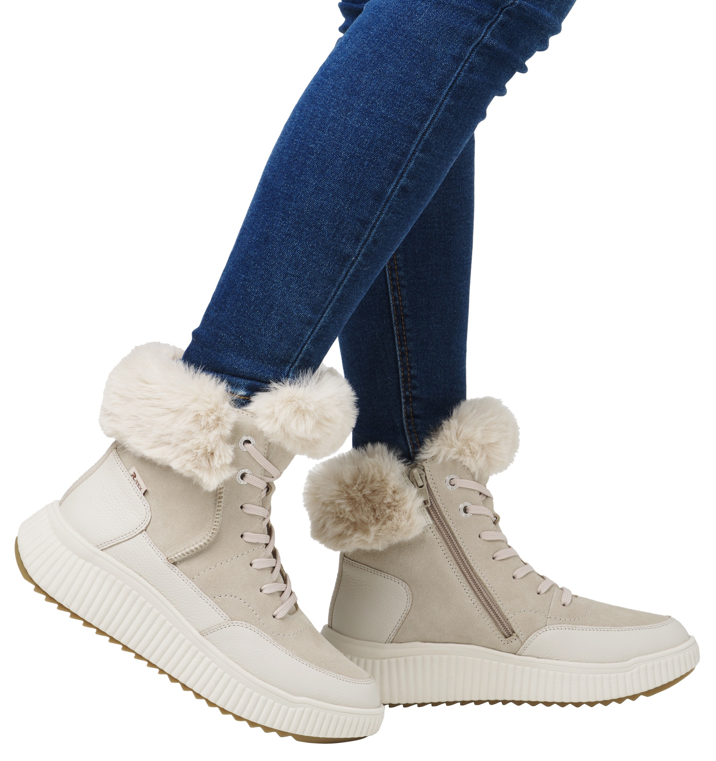 Rieker EVOLUTION Winterboots, Snowboots, Schnürstiefel in schmaler Form günstig online kaufen