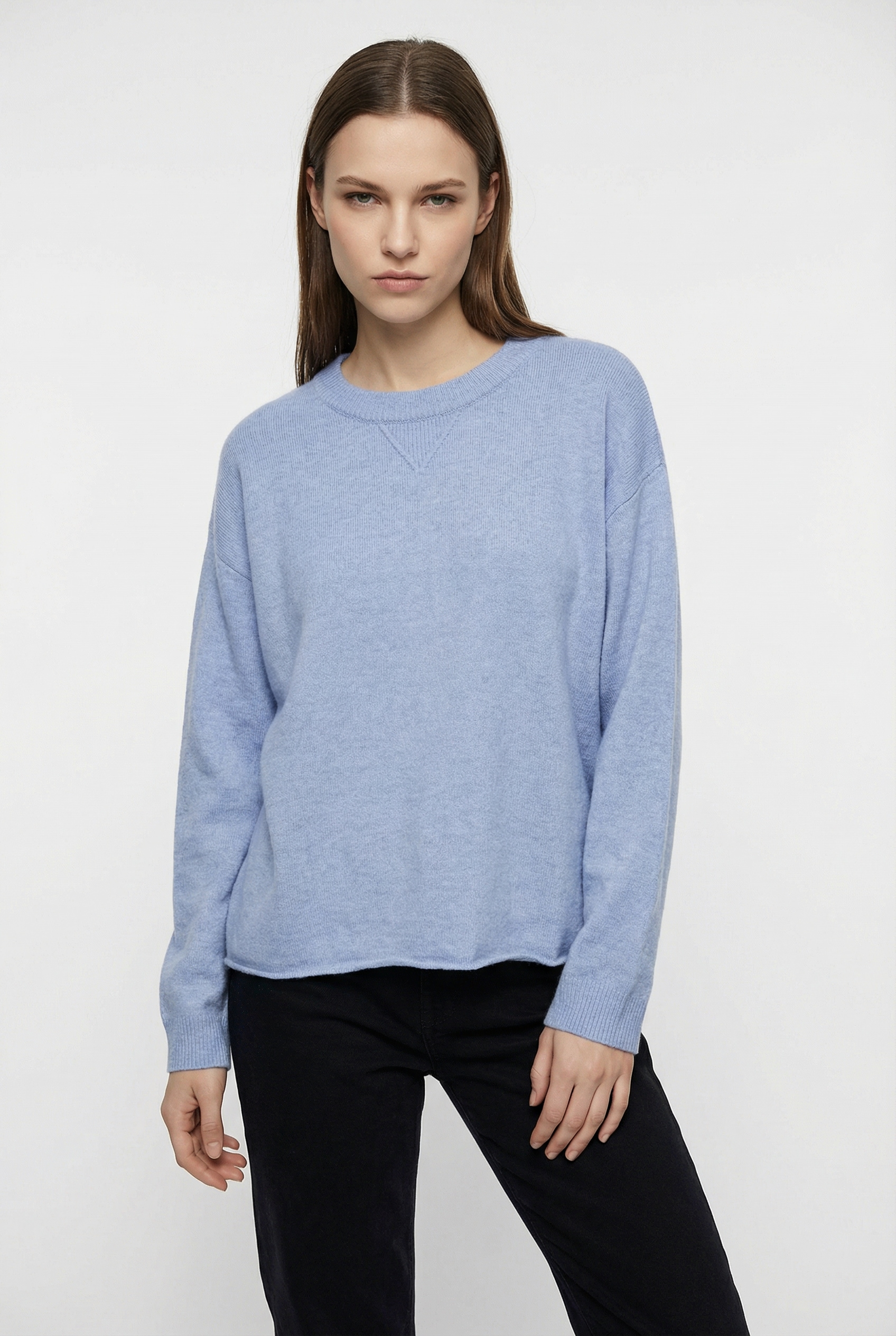 Vero Moda Strickpullover "VMBOOM LS O-NECK PULLOVER BOO" mit Rundhalsaussch günstig online kaufen