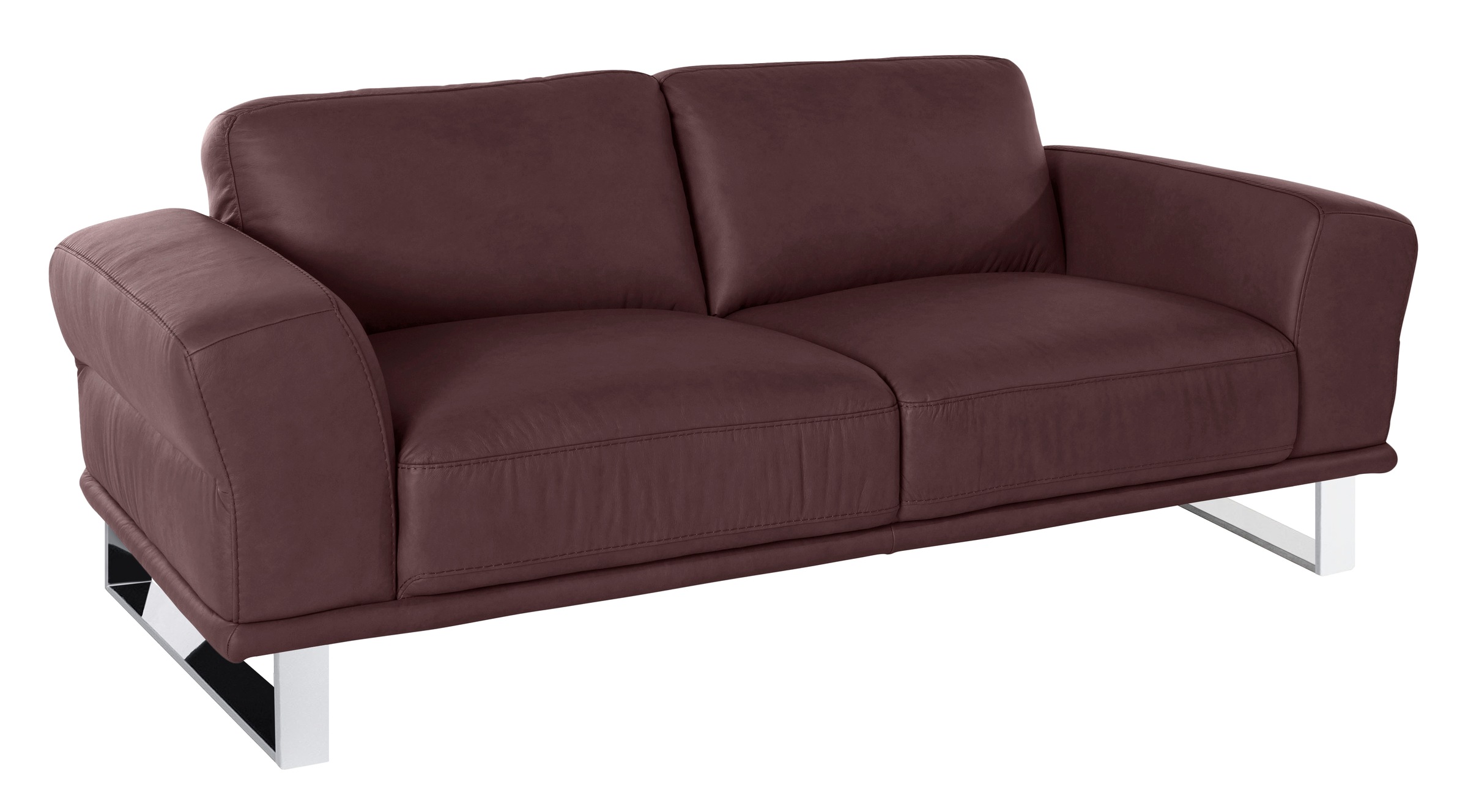 W.SCHILLIG 2,5-Sitzer »montanaa«, mit Metallkufen in Chrom glänzend, Breite 212 cm