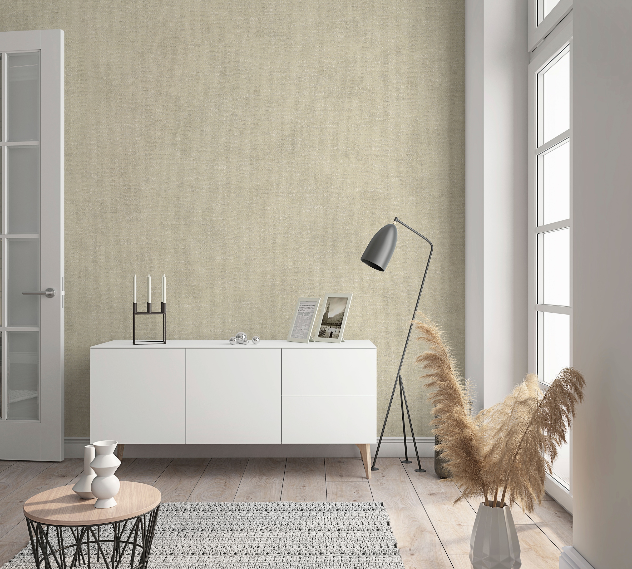 Marburg Vliestapete uni moderne Tapete für Wohnzimmer Schlafzimmer Küche