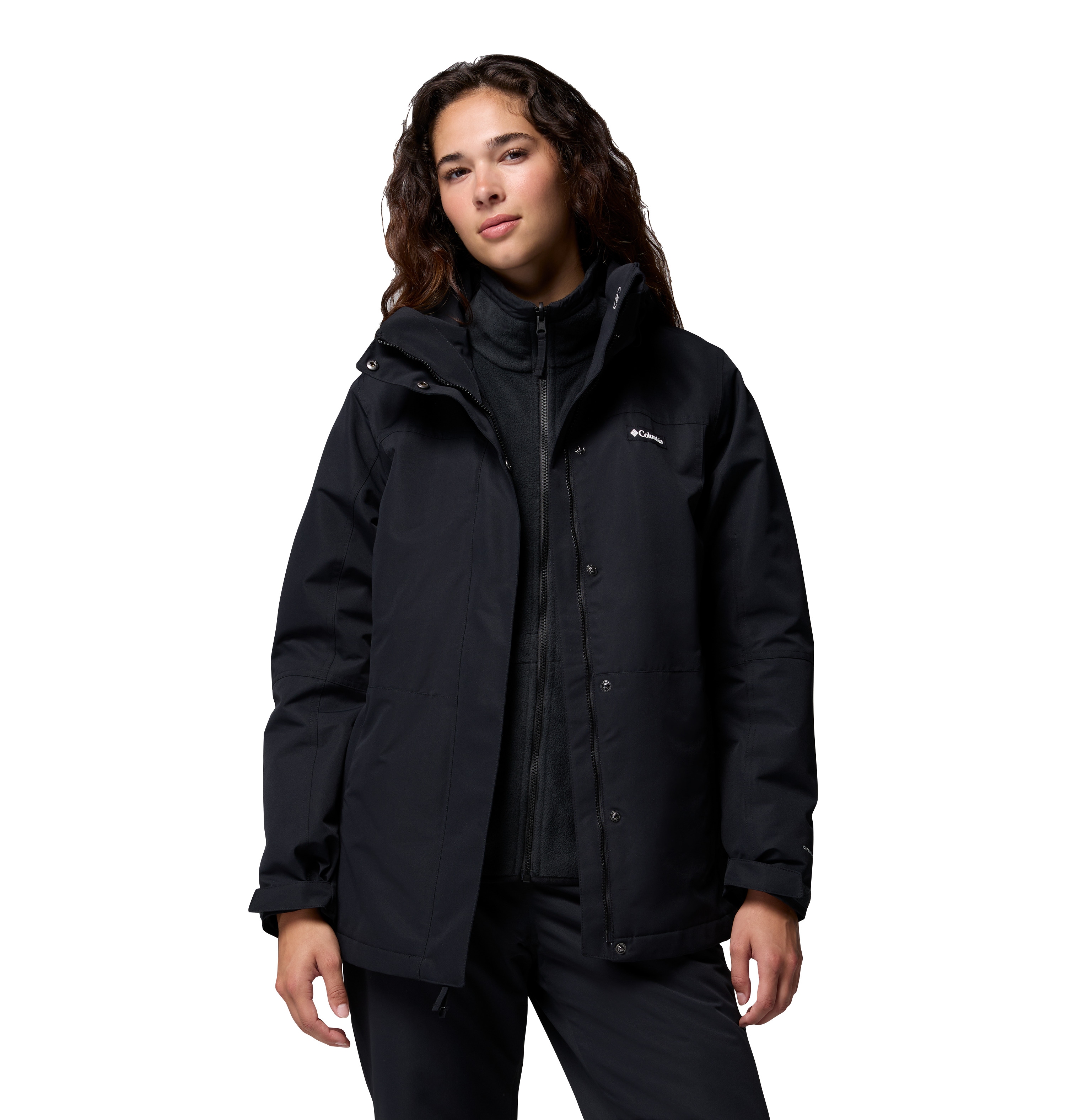 Columbia 3-in-1-Funktionsjacke "Bugaboo IV Fleece Interchange Jacket" 2 Stk. tlg. wasserabweisendes und windabweisendes Material, wärmeisolierend