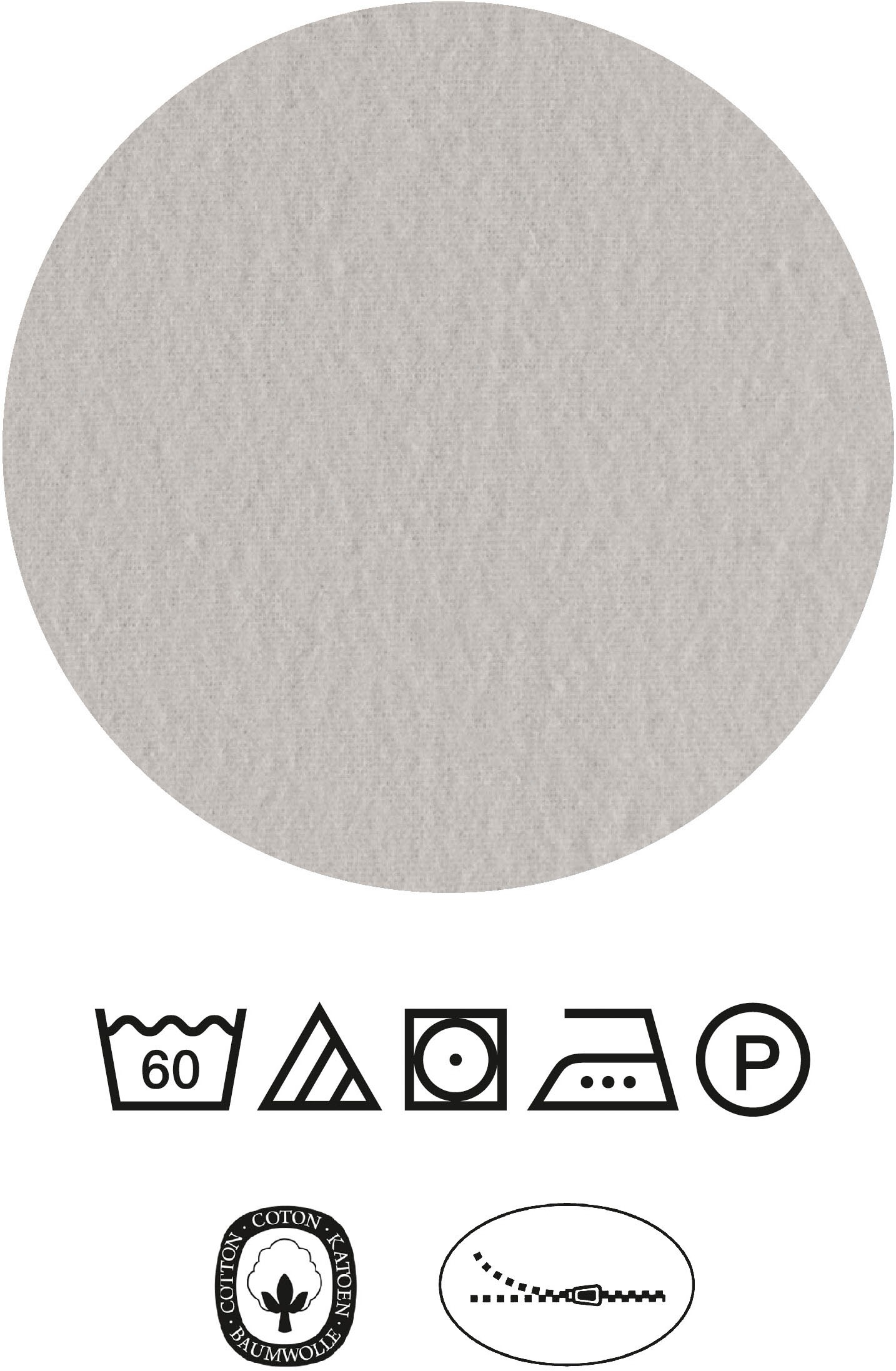 Castell - Markenbettwäsche Bettwäsche »0306725« 2 Stk. wohlig warm, temperaturausgleichend, 100% Baumwolle, pflegeleicht