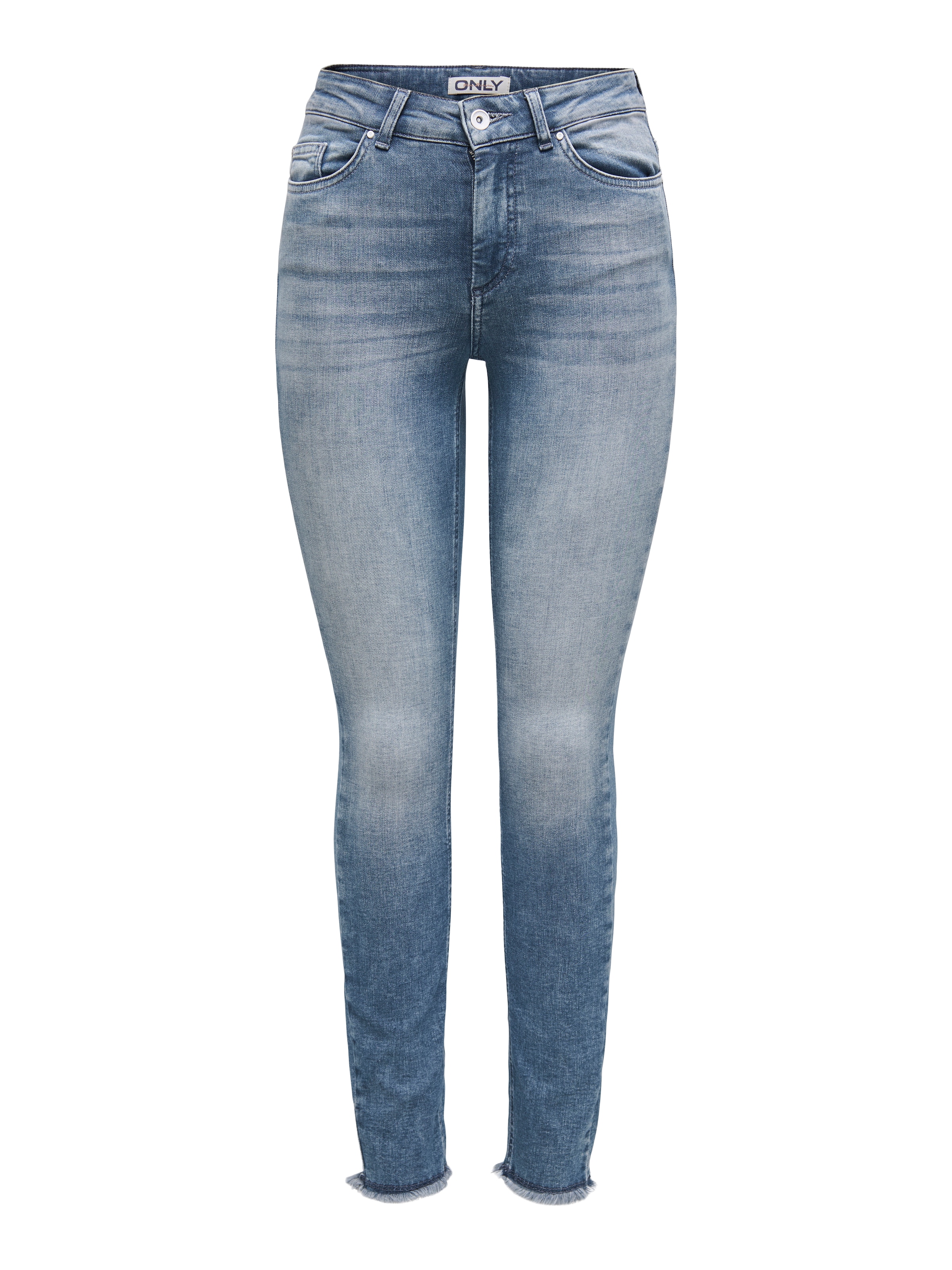 ONLY Skinny-fit-Jeans "ONLBLUSH MID SK ANK RW DNM REA158" günstig online kaufen
