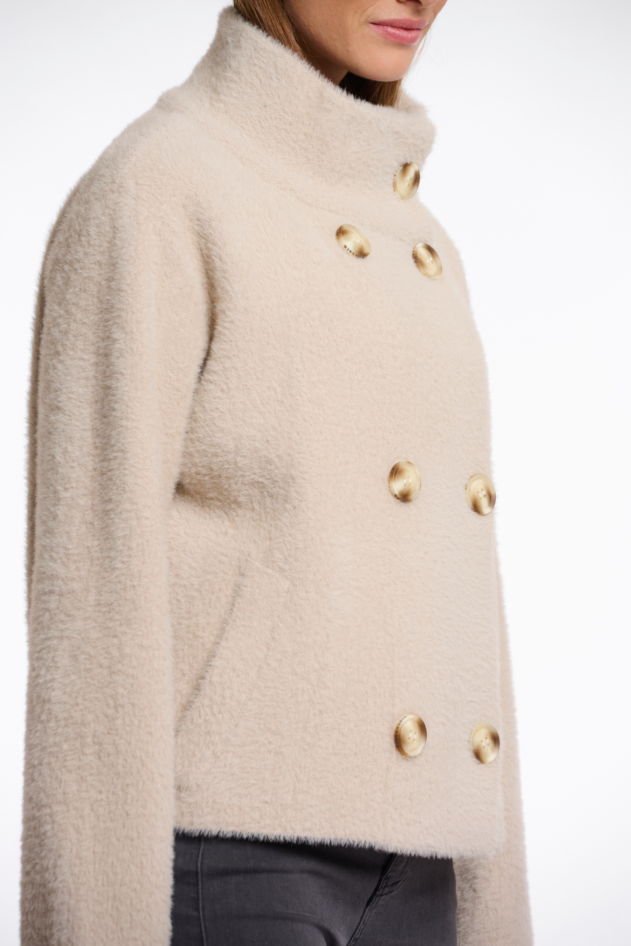 Rino & Pelle Kurzjacke "BETH" mit Stehkragen günstig online kaufen