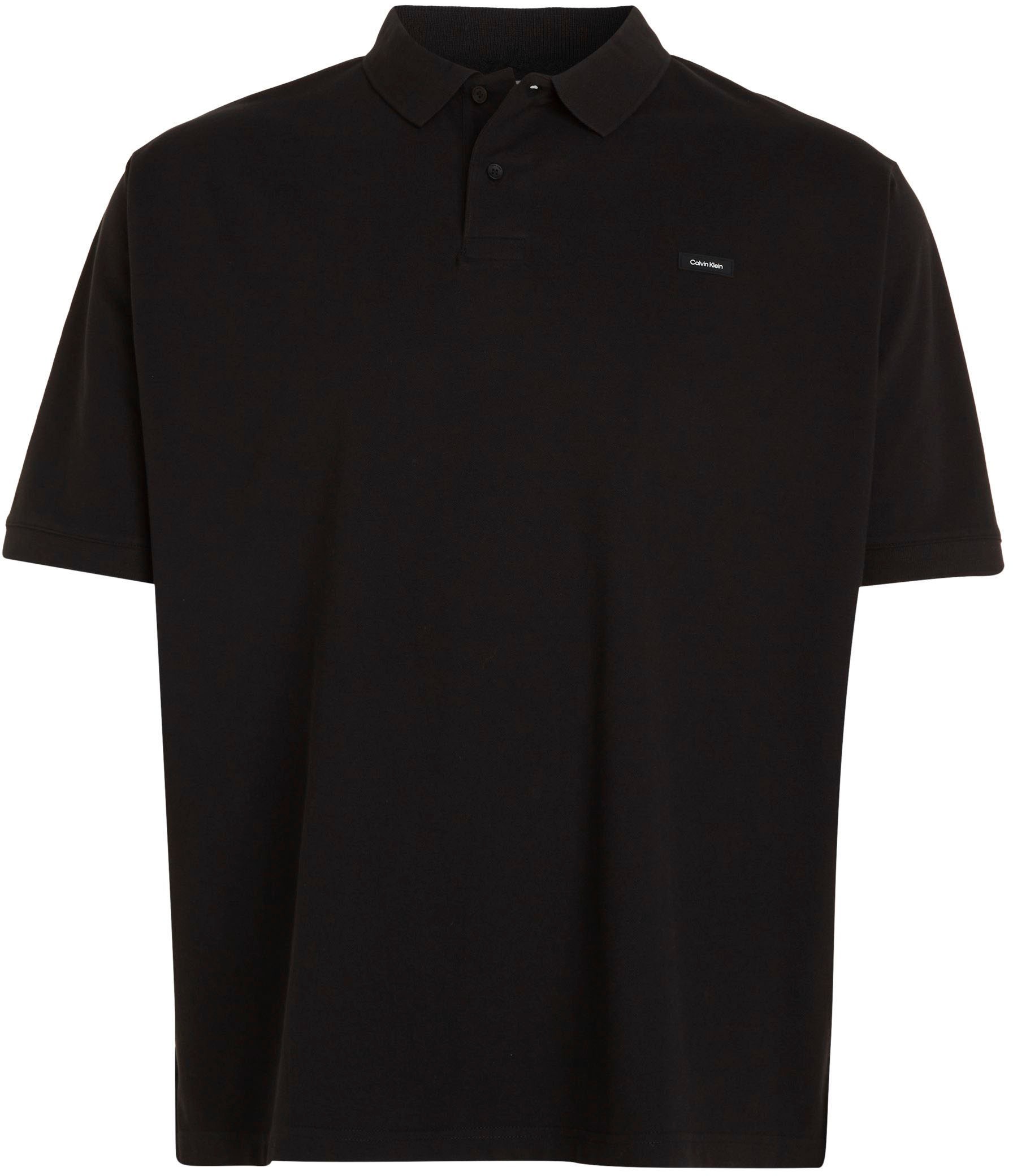 Calvin Klein Big&Tall Poloshirt »BT-STRETCH PIQUE SLIM POLO«, in großen Größen mit Polokragen