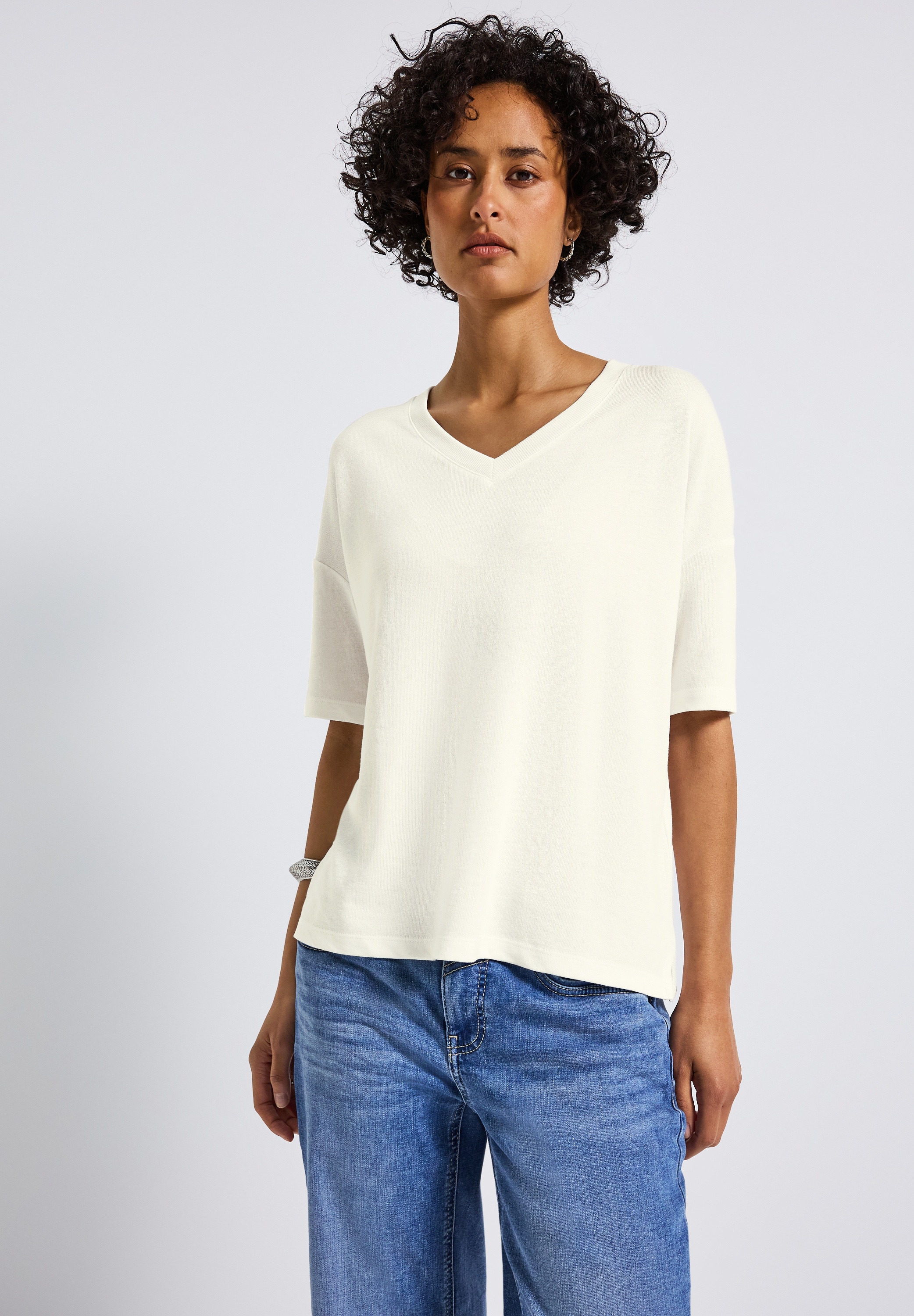 STREET ONE T-Shirt, aus softer Viskose günstig online kaufen