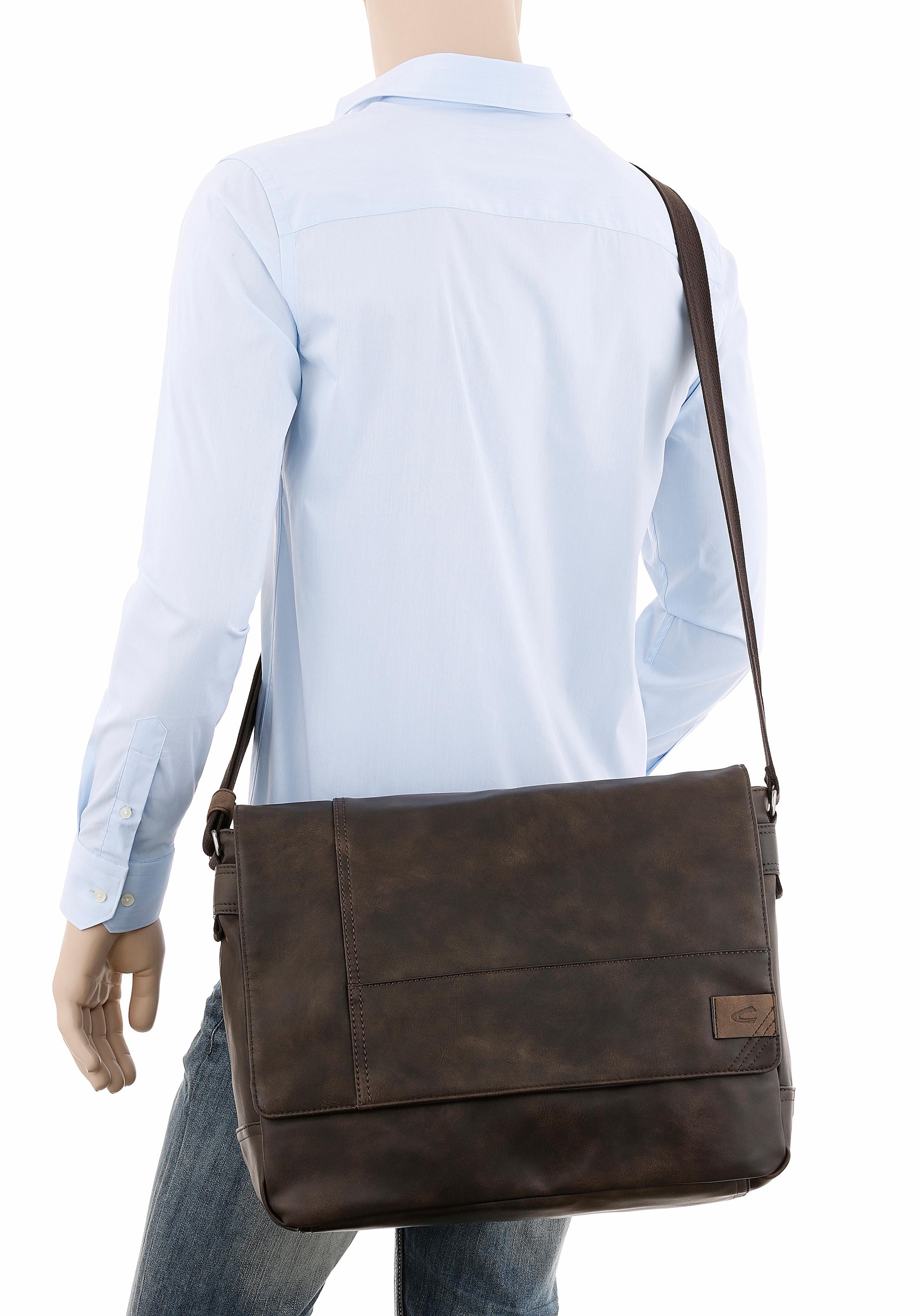 camel active Messenger Bag "Laos" funktionaler Begleiter mit sportlichen De günstig online kaufen
