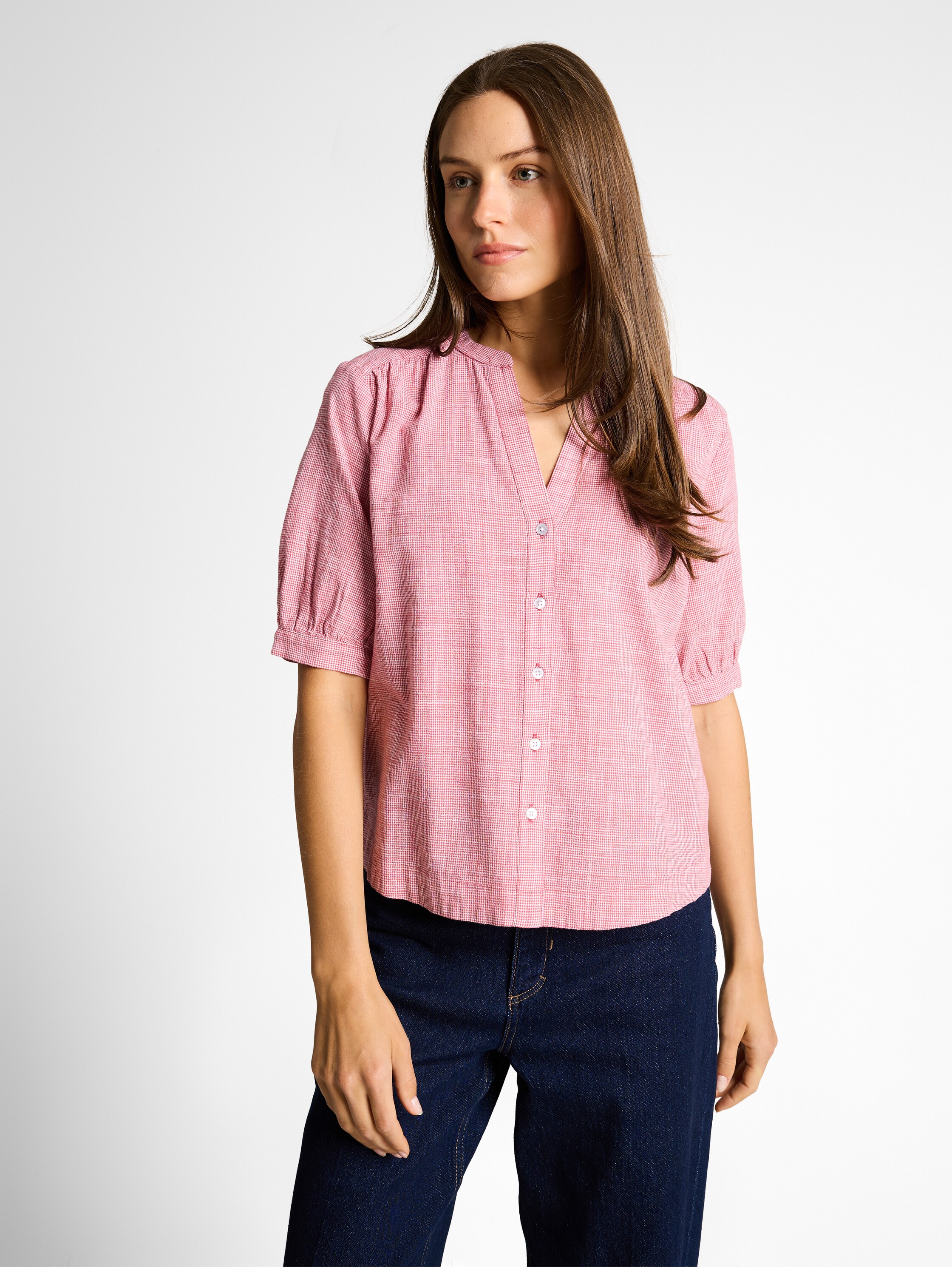 TOM TAILOR Klassische Bluse "Regular" mit Muster