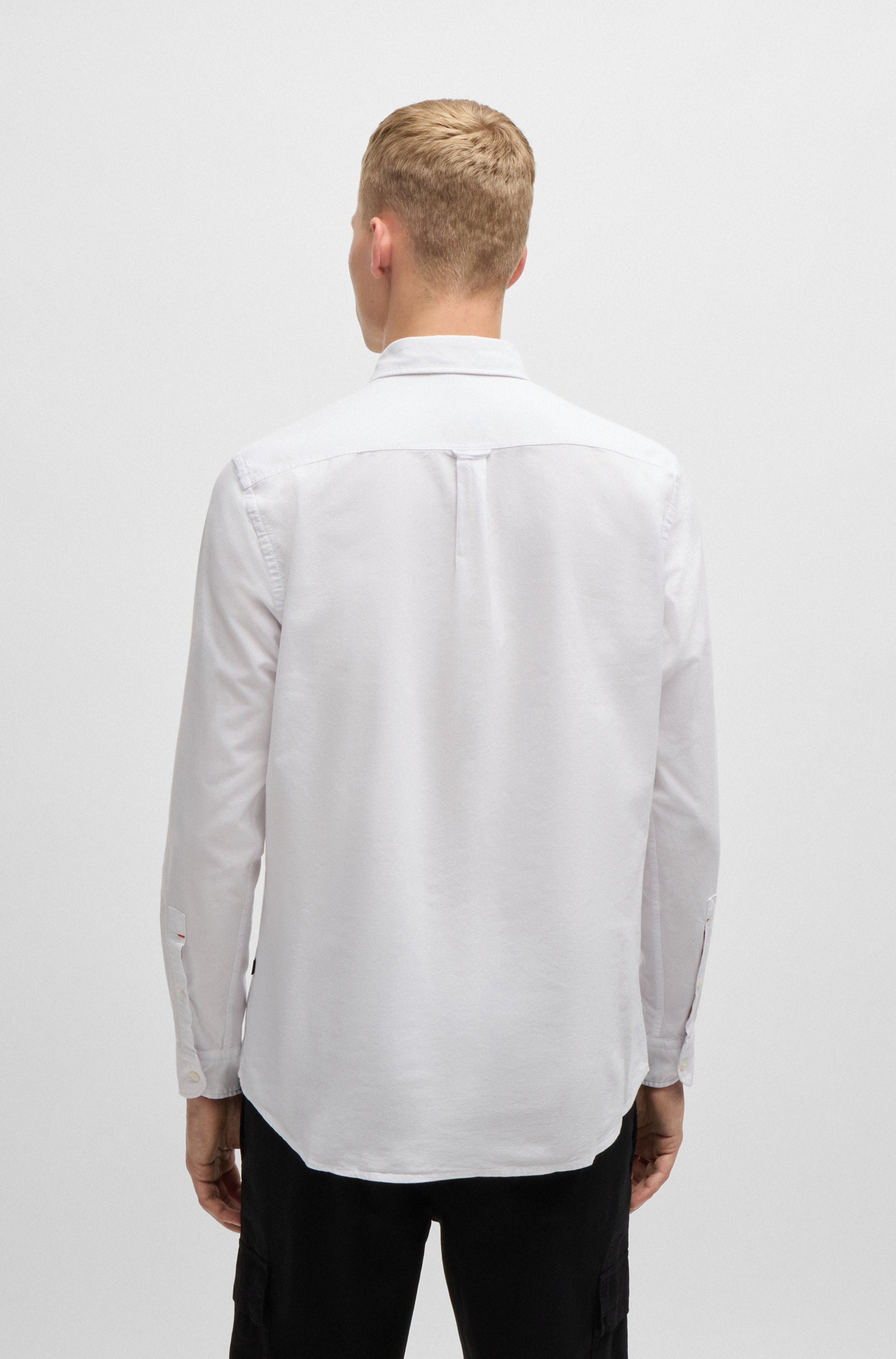 BOSS ORANGE Businesshemd "Rickert", mit Button-down-Kragen günstig online kaufen