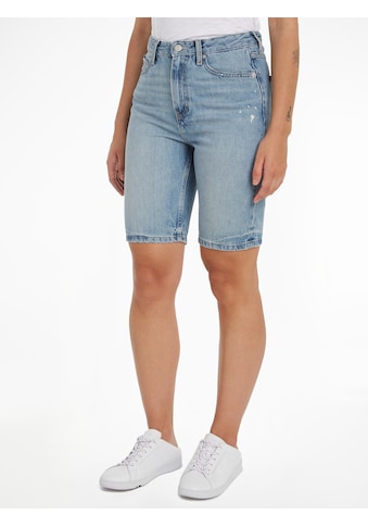 Shorts »DNM SLIM SHORT HW ASH WRN«, in heller Waschung