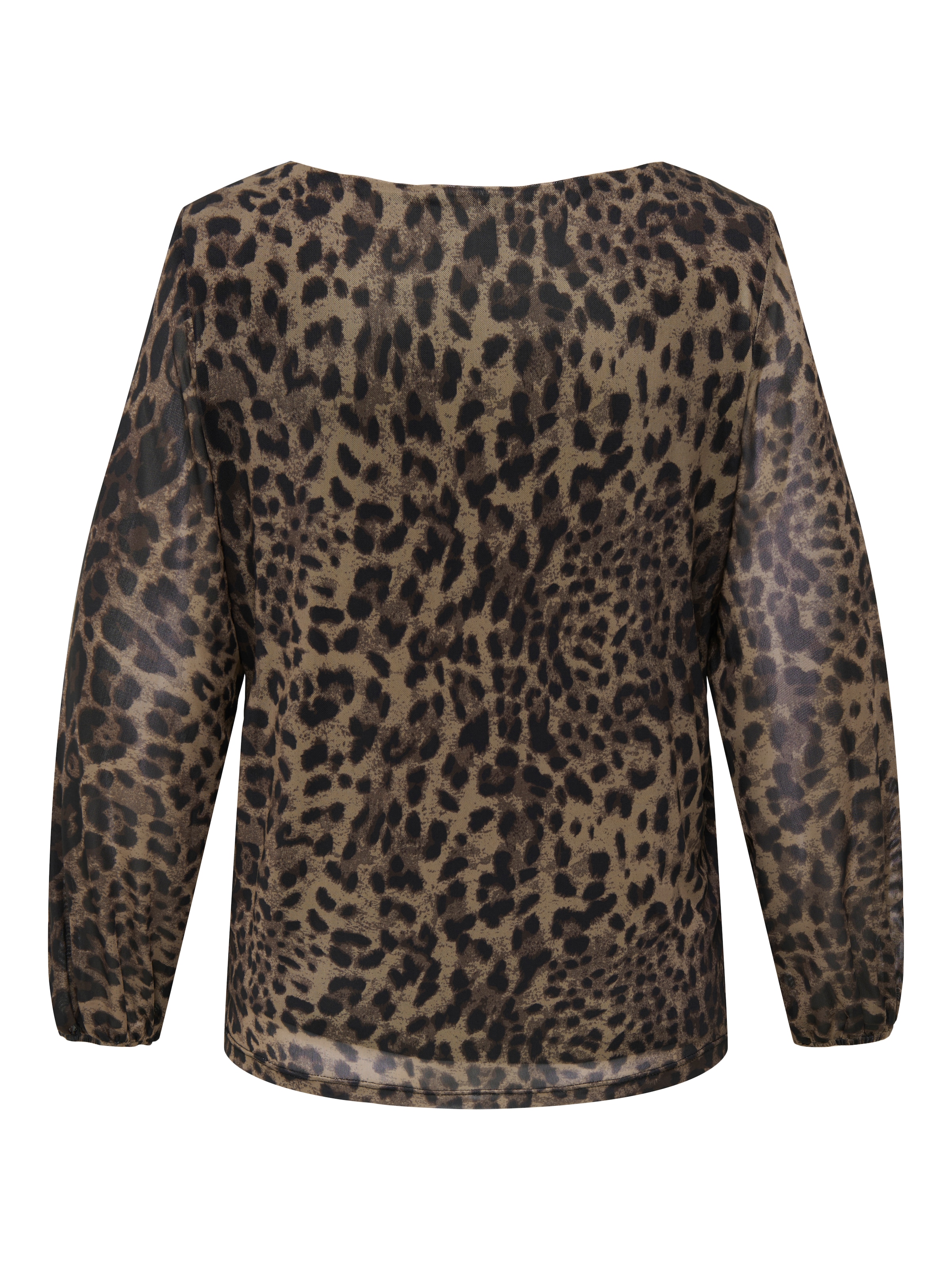 ONLY CARMAKOMA Langarmshirt »CARFOREST LIFE L/S BOATNECK TOP JRS«