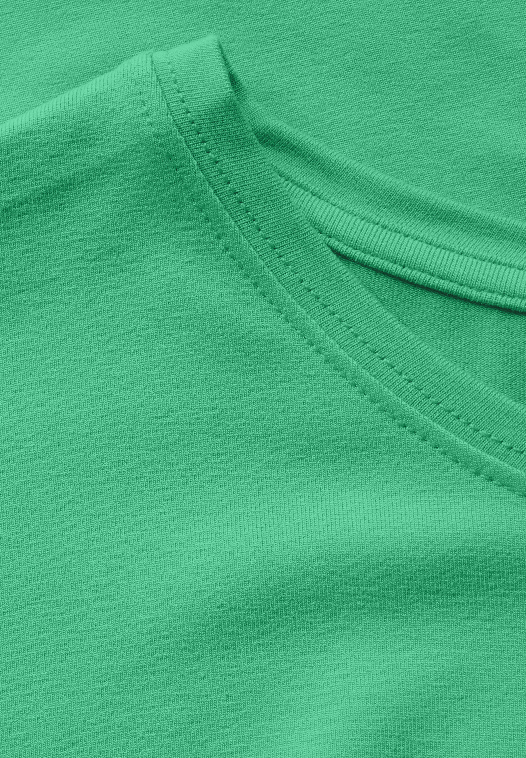 STREET ONE T-Shirt, mit U-Boot-Ausschnitt