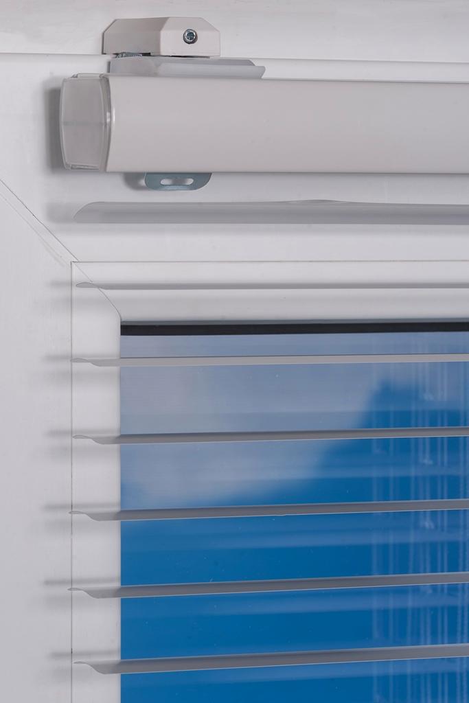 Thumbnail - K-HOME Jalousie ohne Bohren freihängend Aluminium